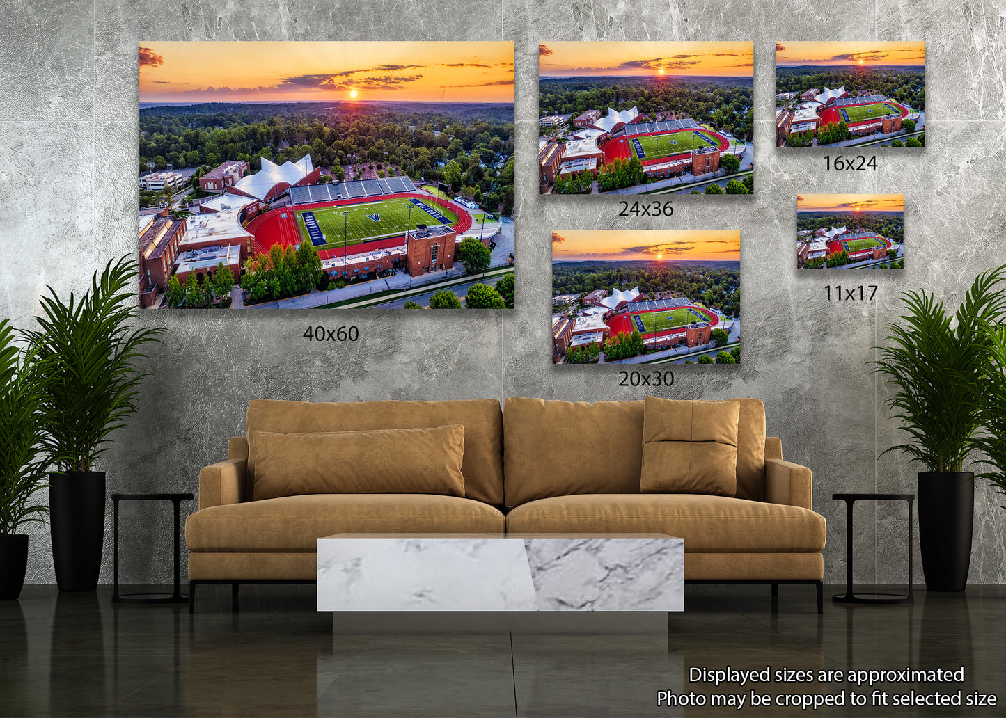 Sunrise at Villanova Stadium