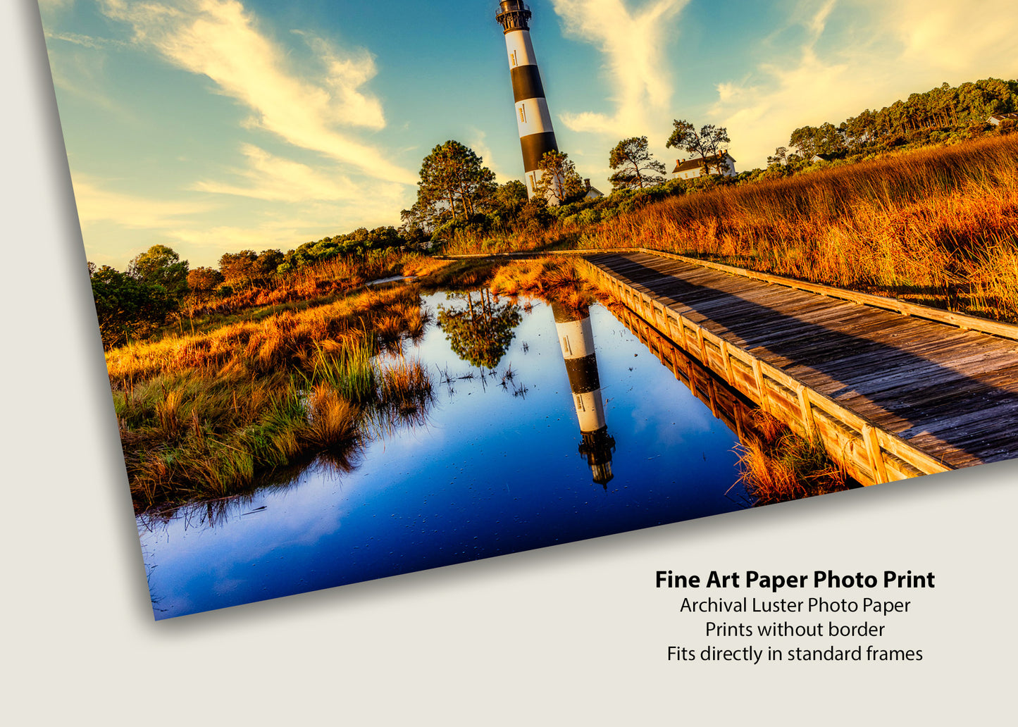 Reflections at the Bodie Island Lighthouse
