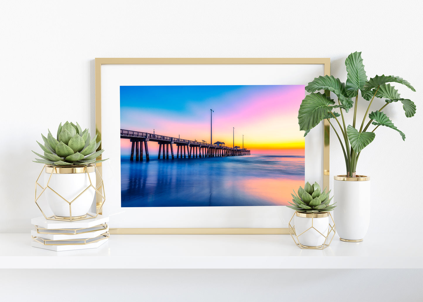 Sunrise at Jeanette Pier
