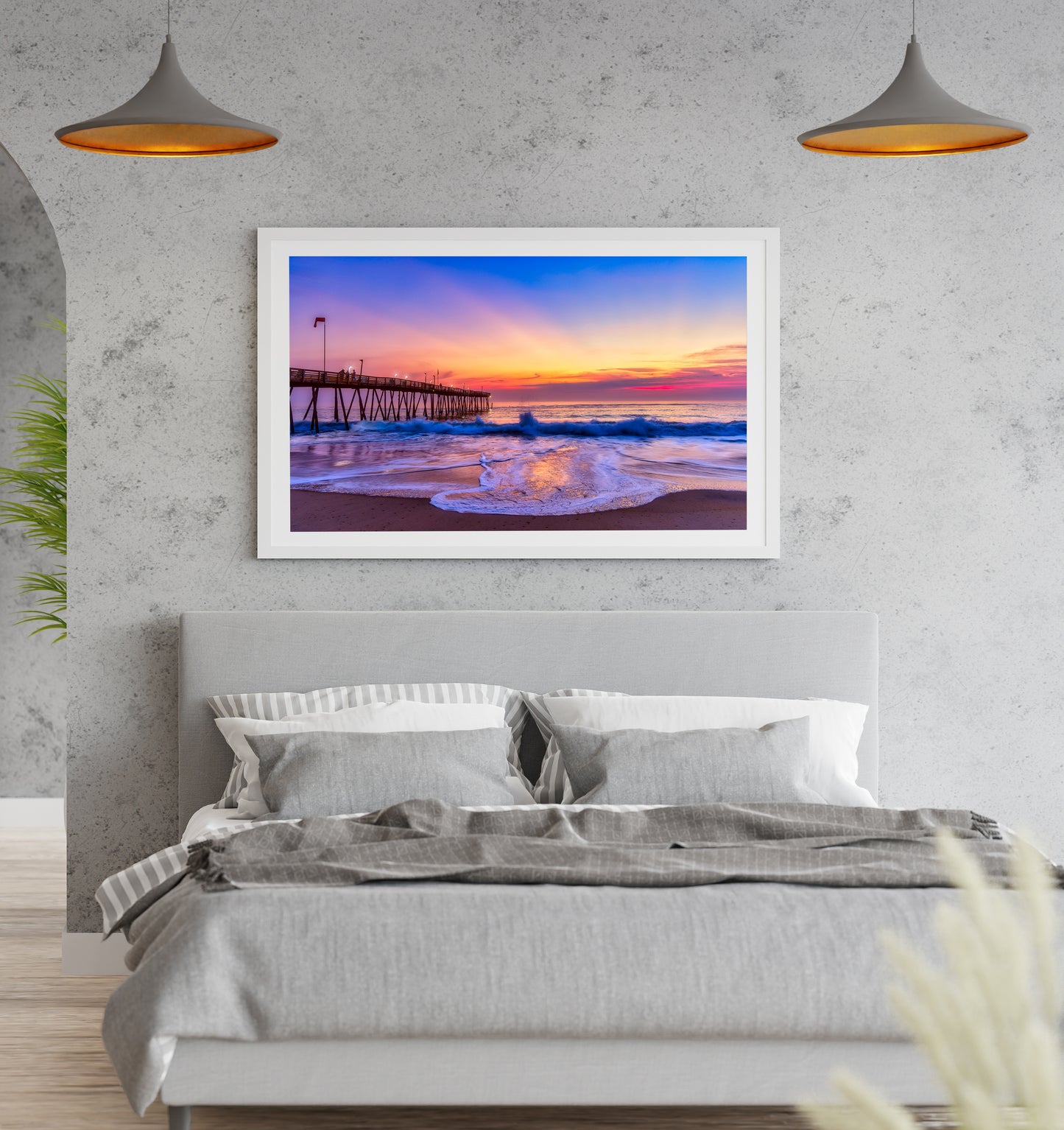 Rough Seas at Avalon Pier