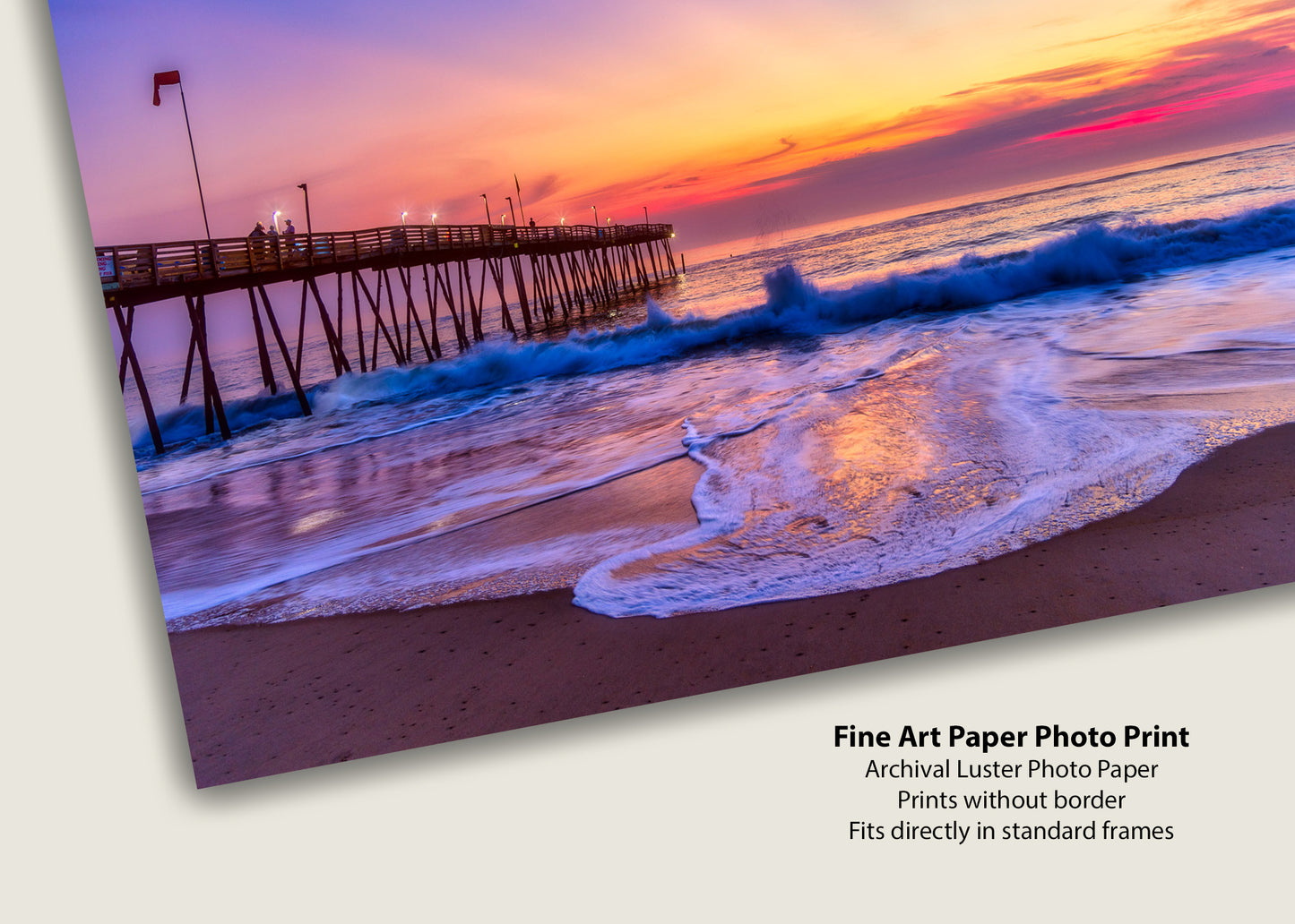 Rough Seas at Avalon Pier