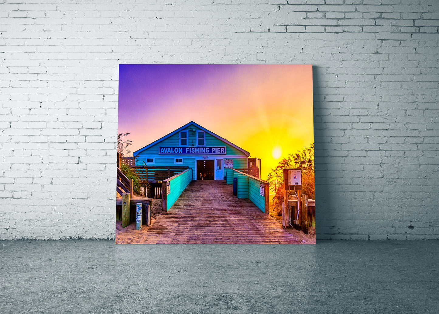 Sunrise at the Avalon Fishing Pier