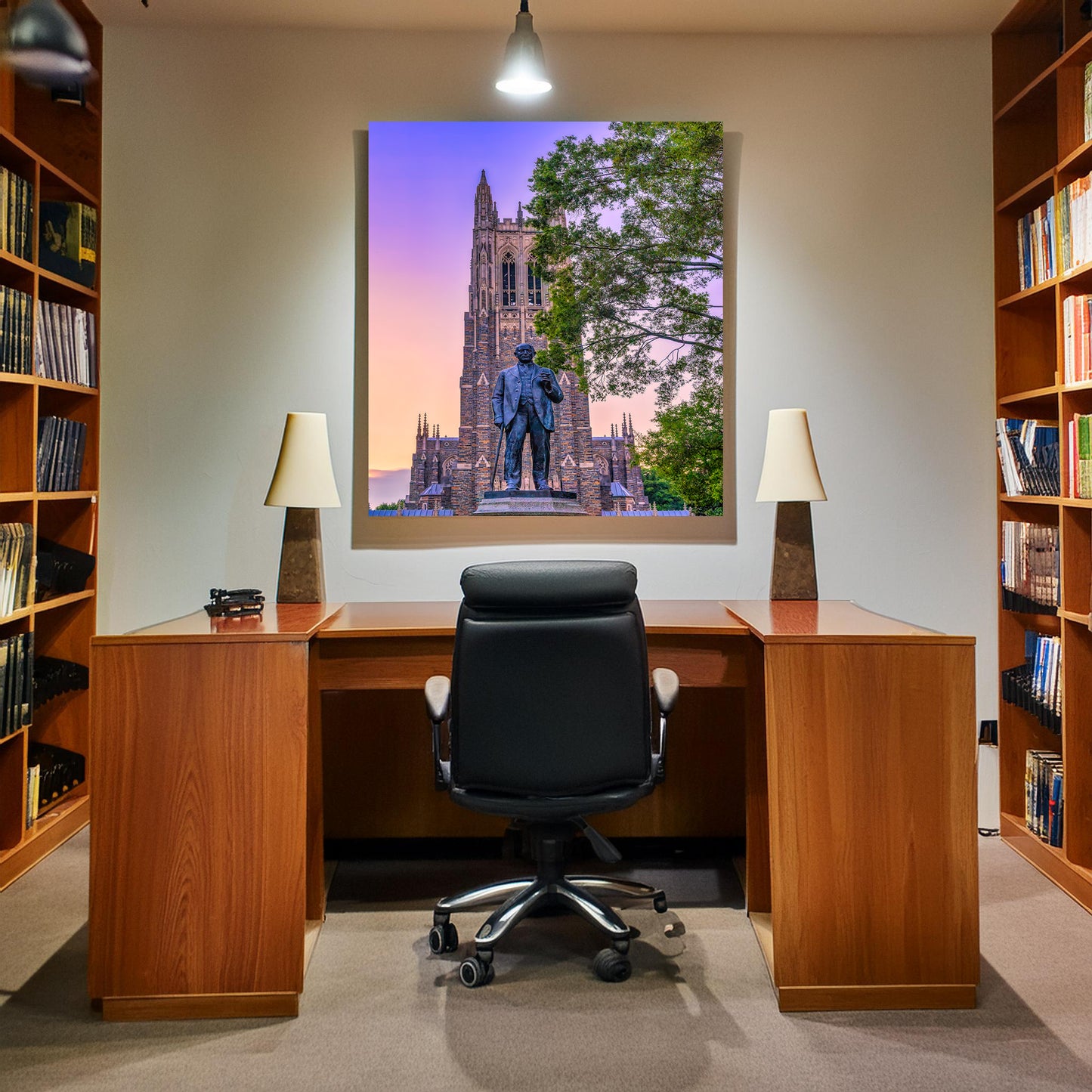 Sunset at Duke Chapel