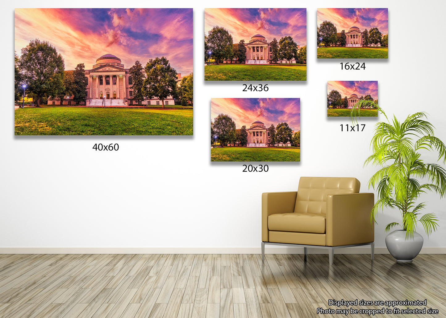 Sunrise at the Wilson Library