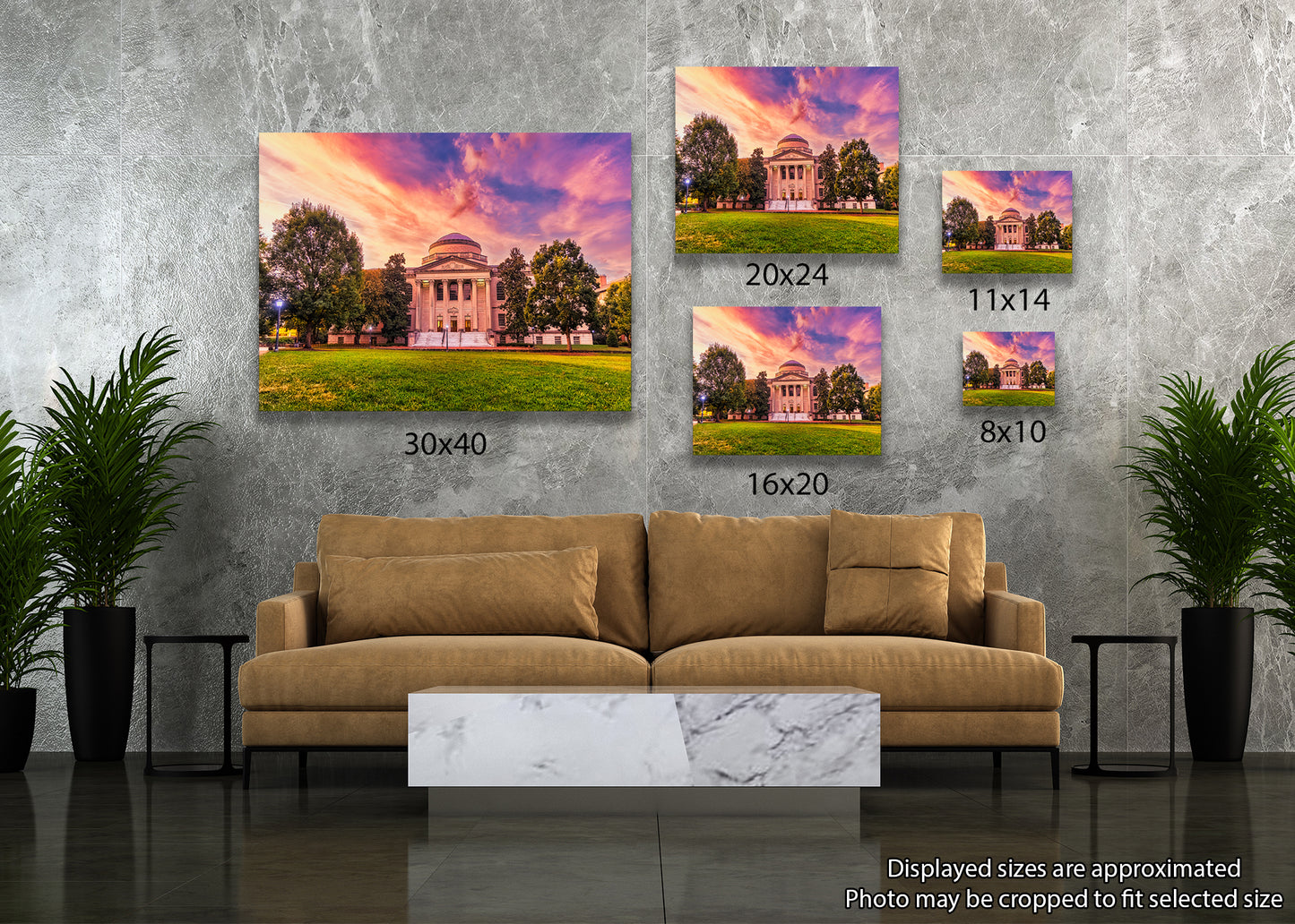 Sunrise at the Wilson Library