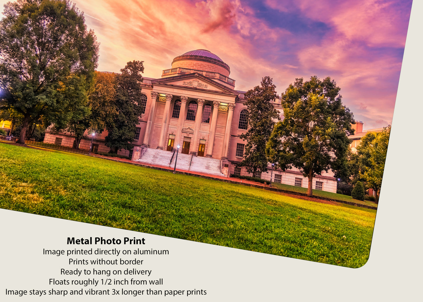 Sunrise at the Wilson Library