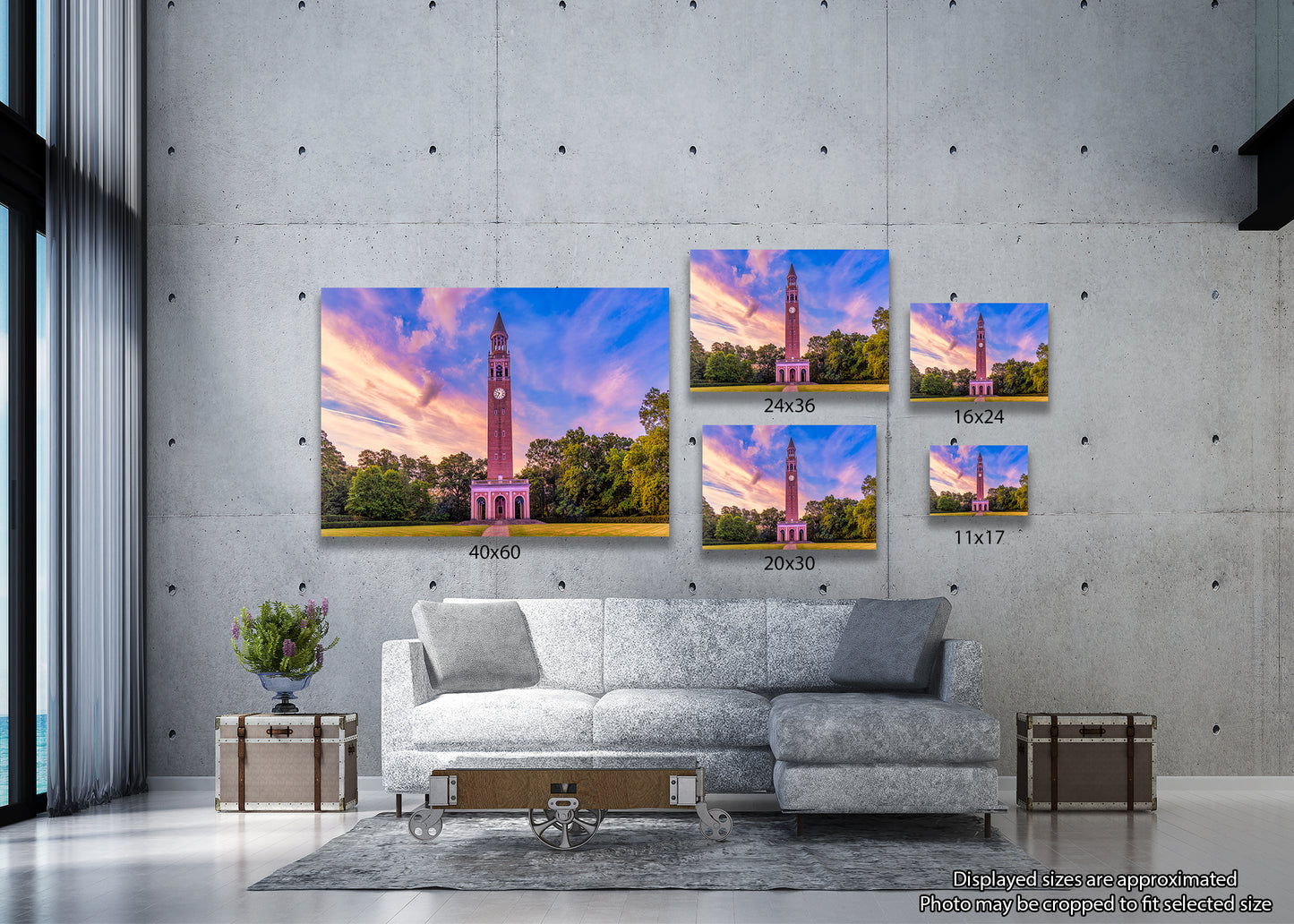 UNC Bell Tower Sunrise
