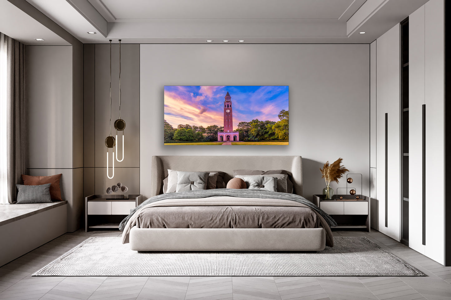 UNC Bell Tower Sunrise