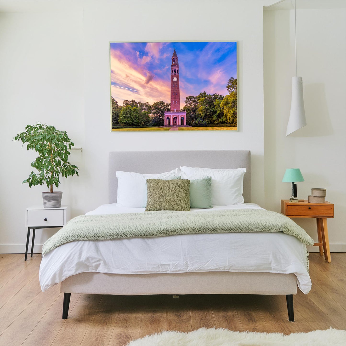 UNC Bell Tower Sunrise