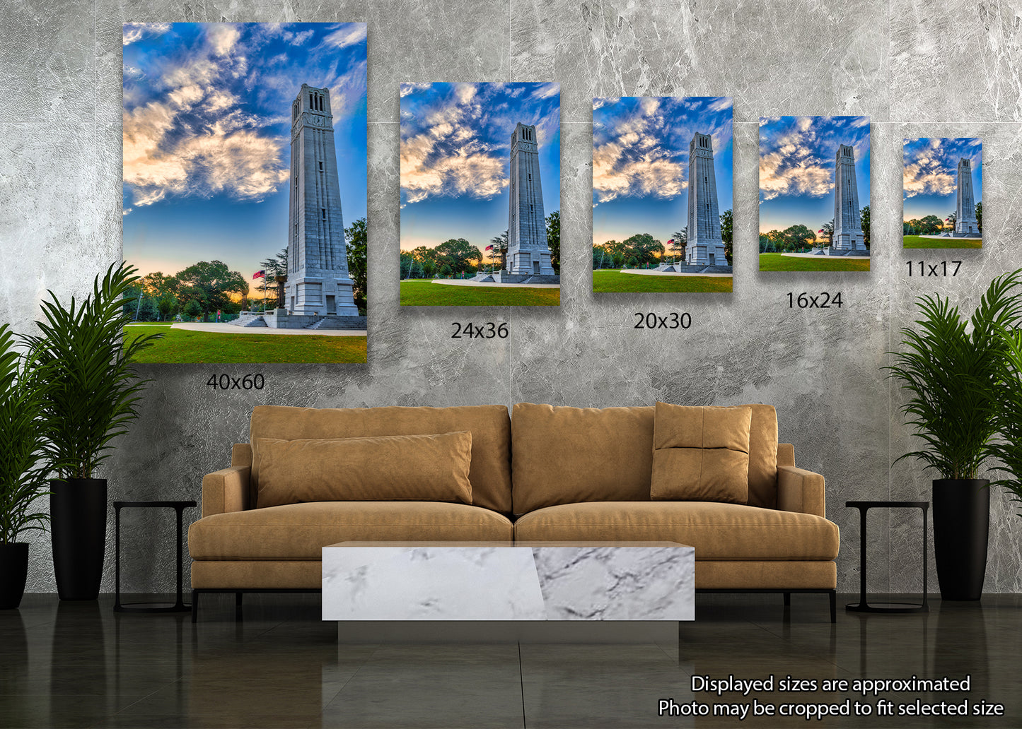 NC State Bell Tower at Sunrise