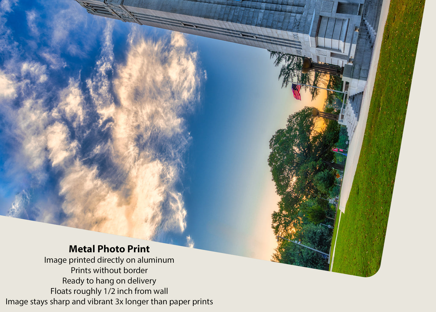 NC State Bell Tower at Sunrise