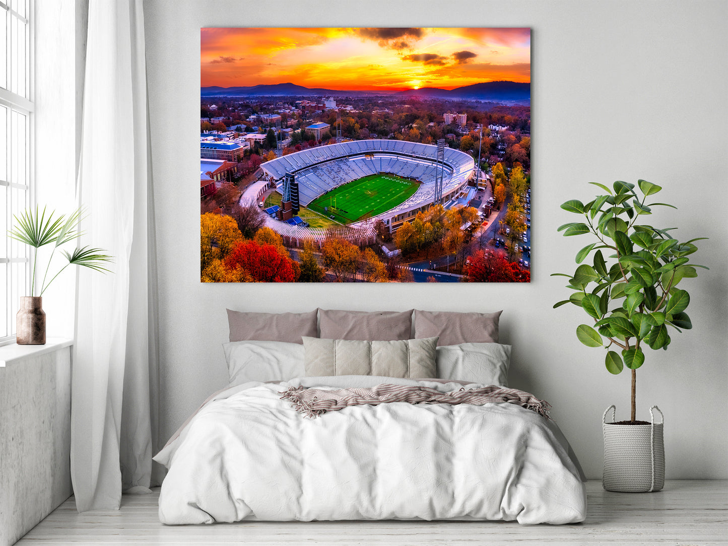 Sensational Sunrise at Scott Stadium