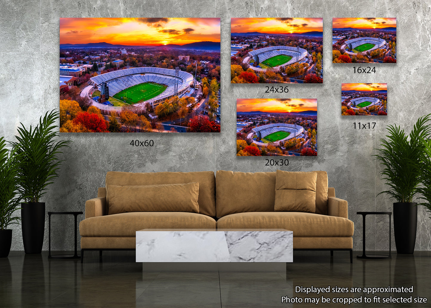 Sensational Sunrise at Scott Stadium