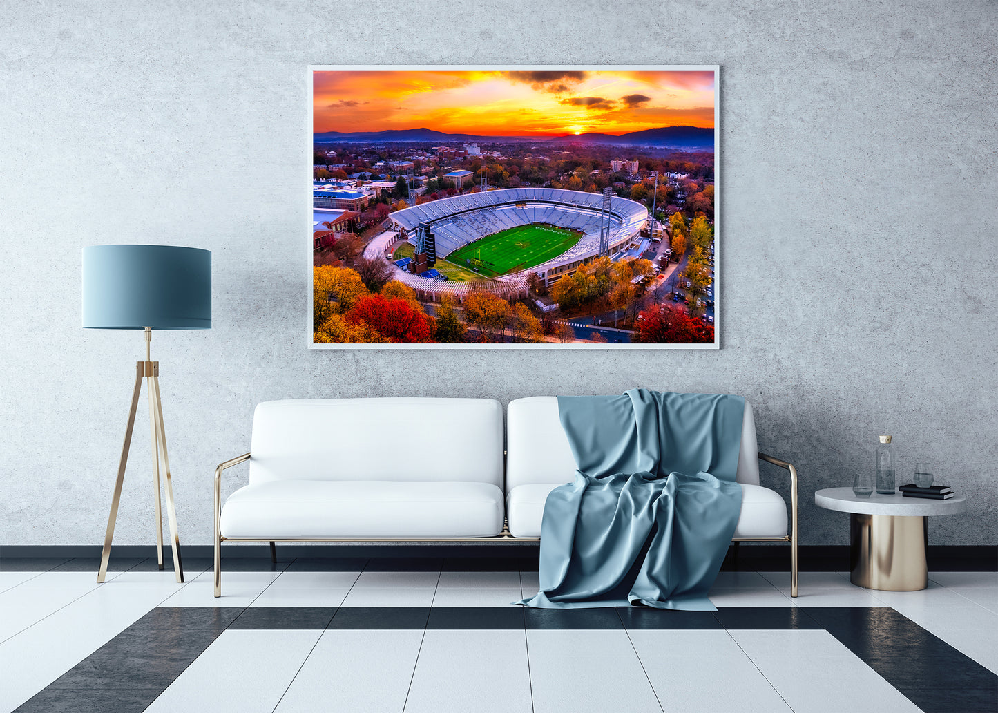 Sensational Sunrise at Scott Stadium