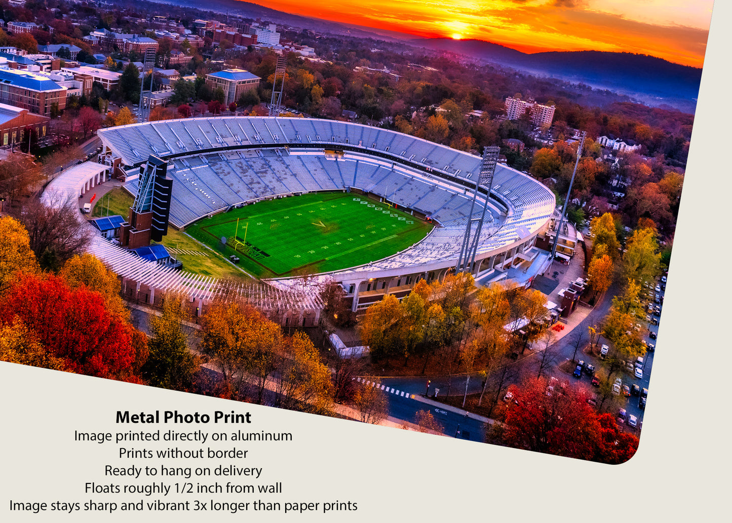 Sensational Sunrise at Scott Stadium