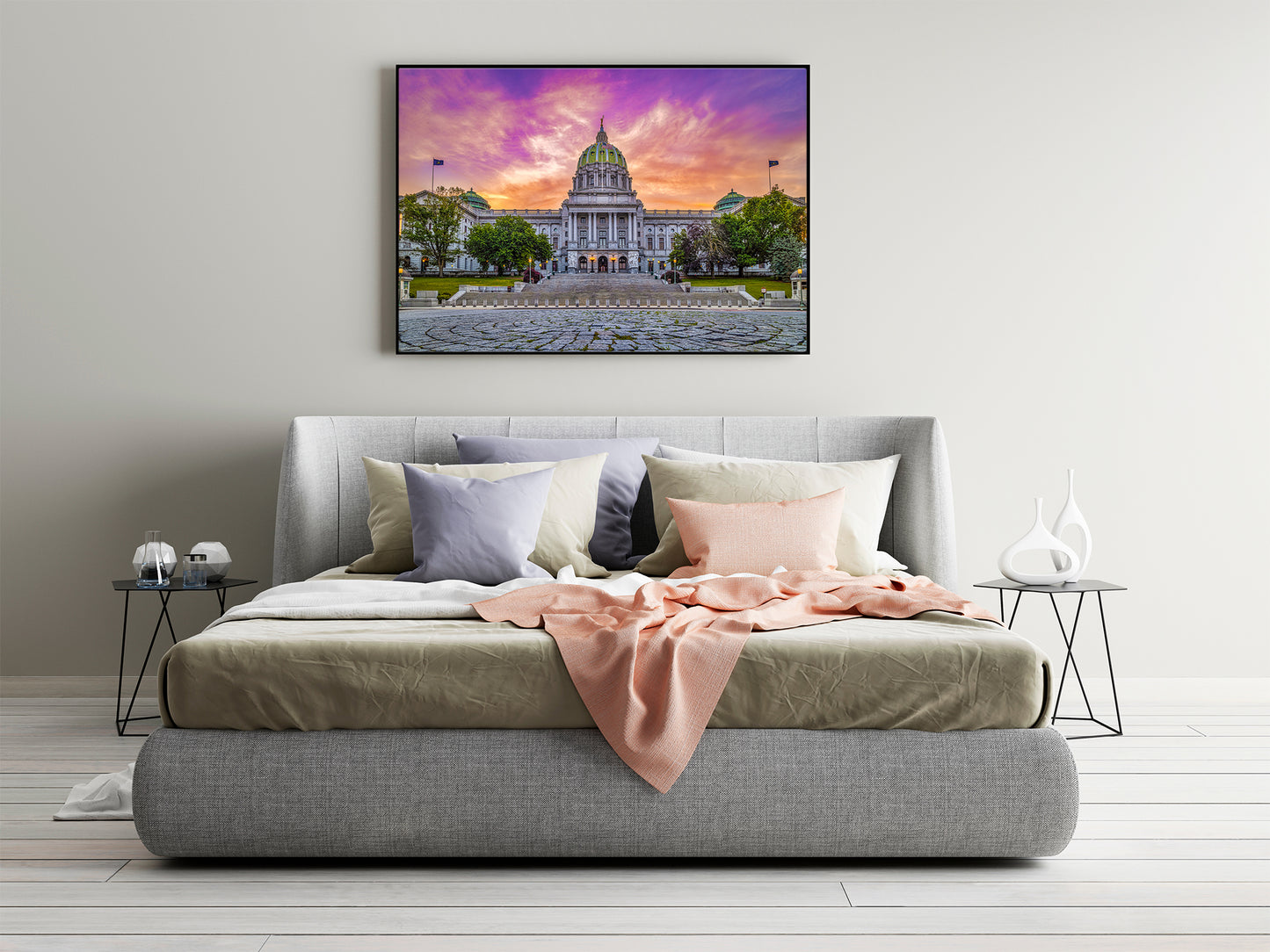 Sunrise at the Pennsylvania State Capitol
