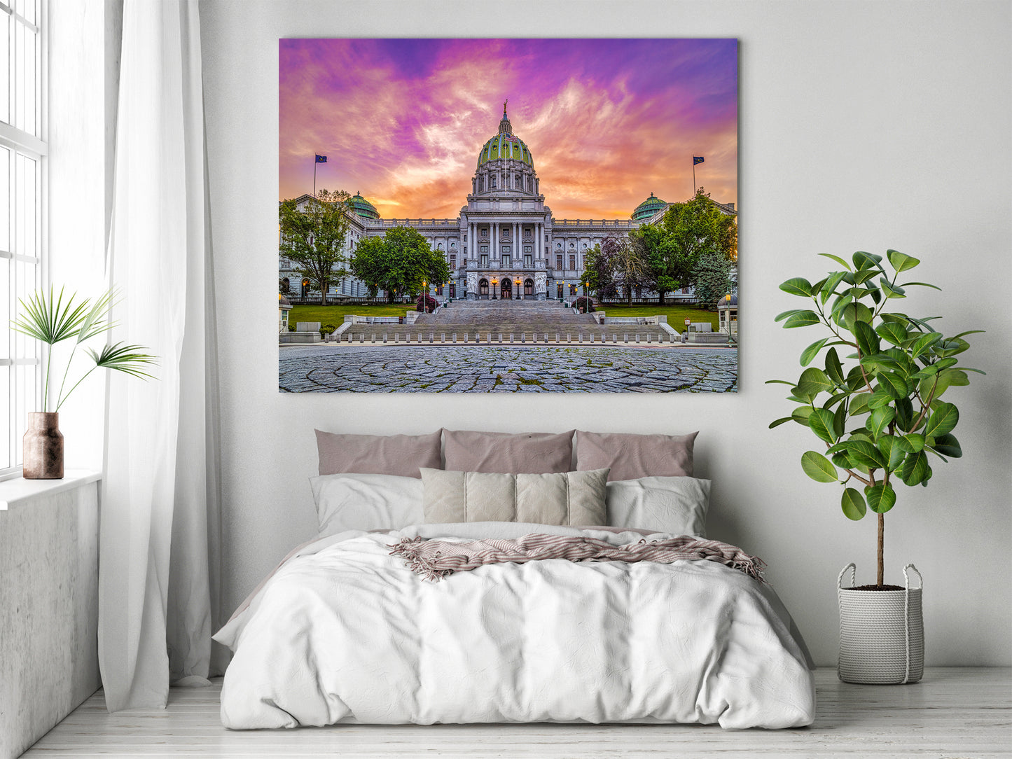 Sunrise at the Pennsylvania State Capitol