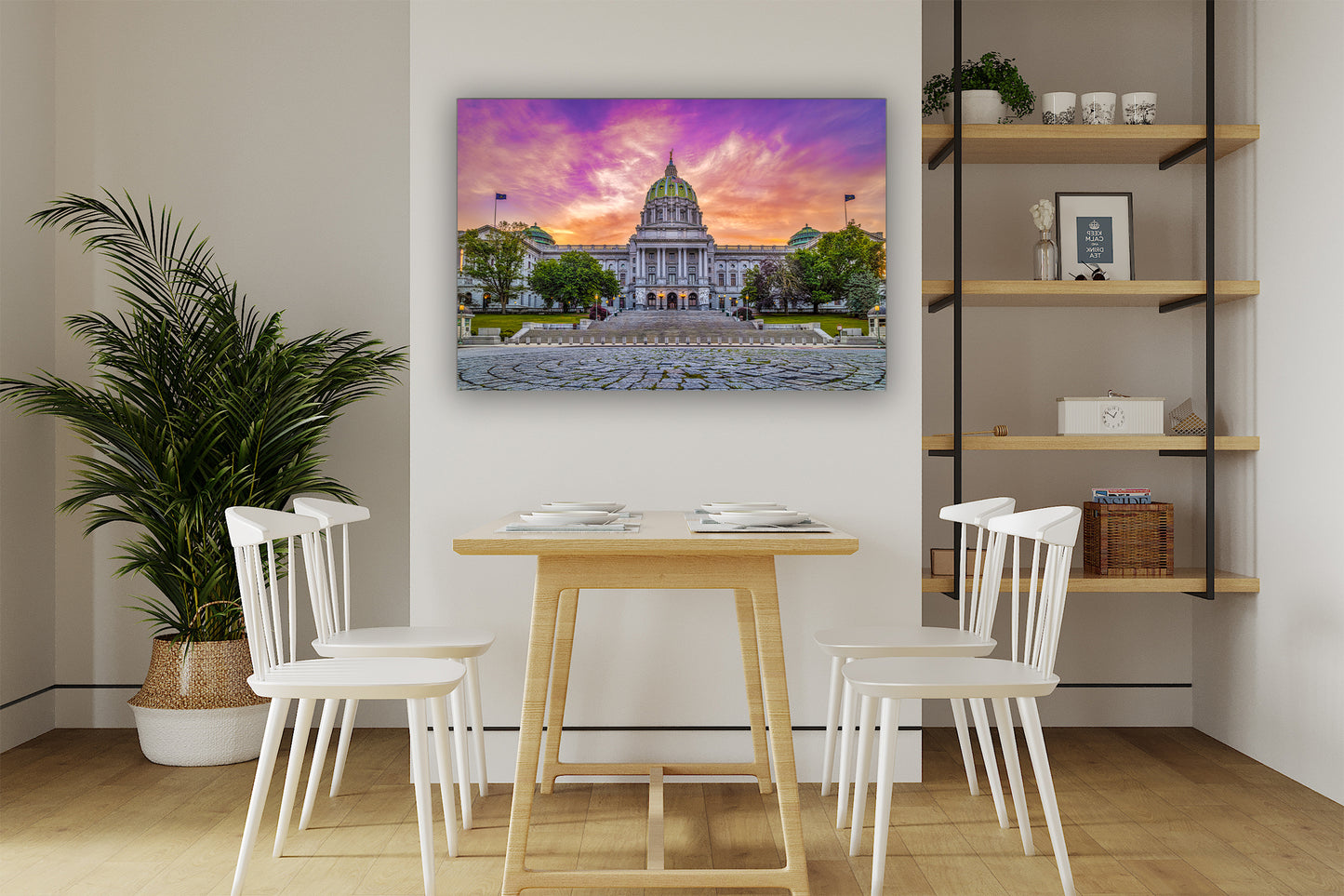 Sunrise at the Pennsylvania State Capitol