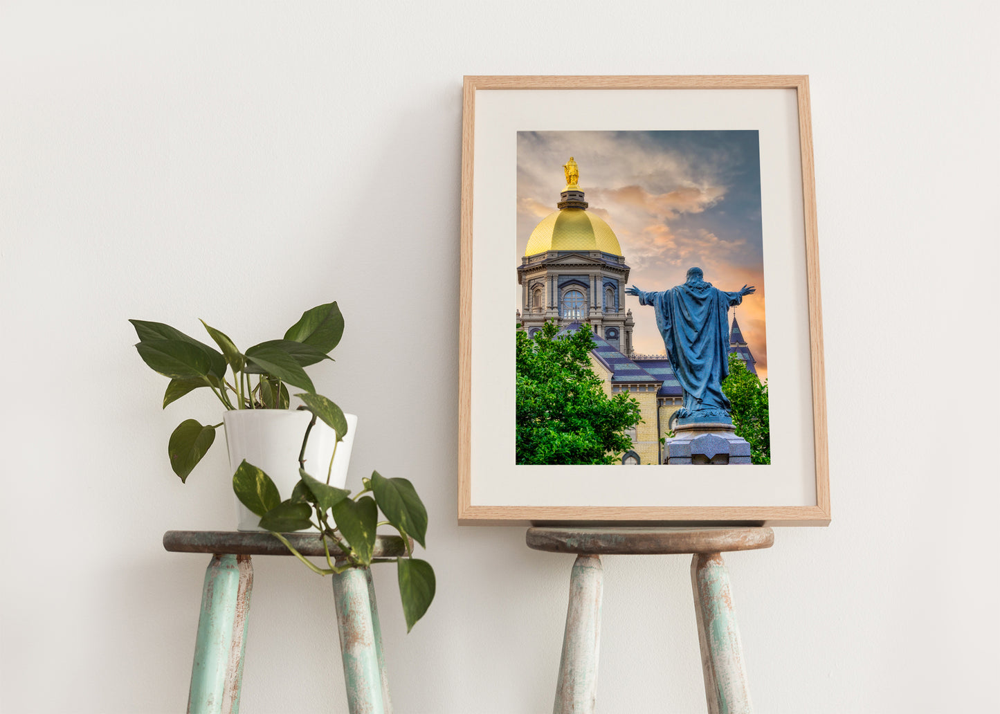 Mother and Sun at the Golden Dome