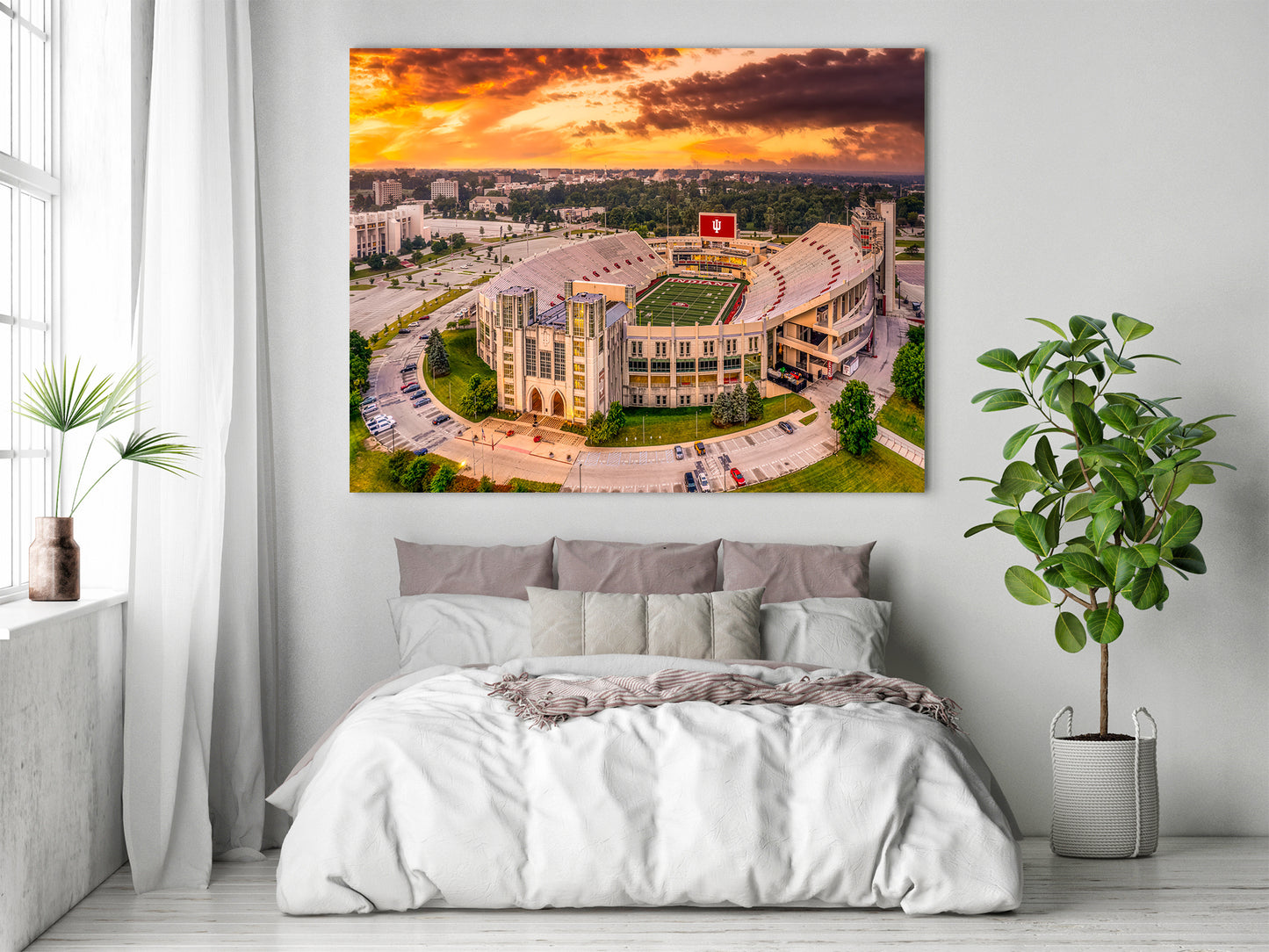 Daybreak Over Memorial Stadium