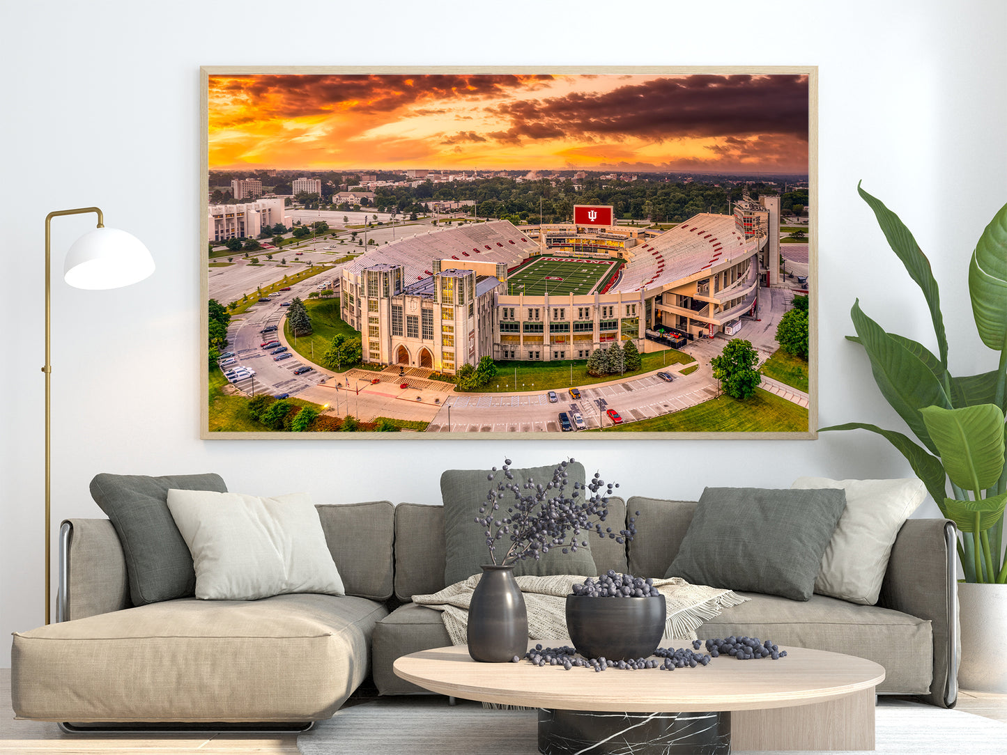 Daybreak Over Memorial Stadium