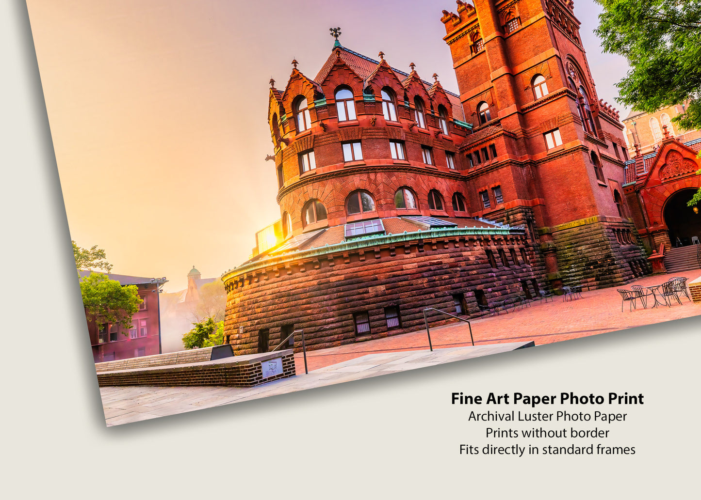 Amanecer en la Biblioteca de Bellas Artes Fischer