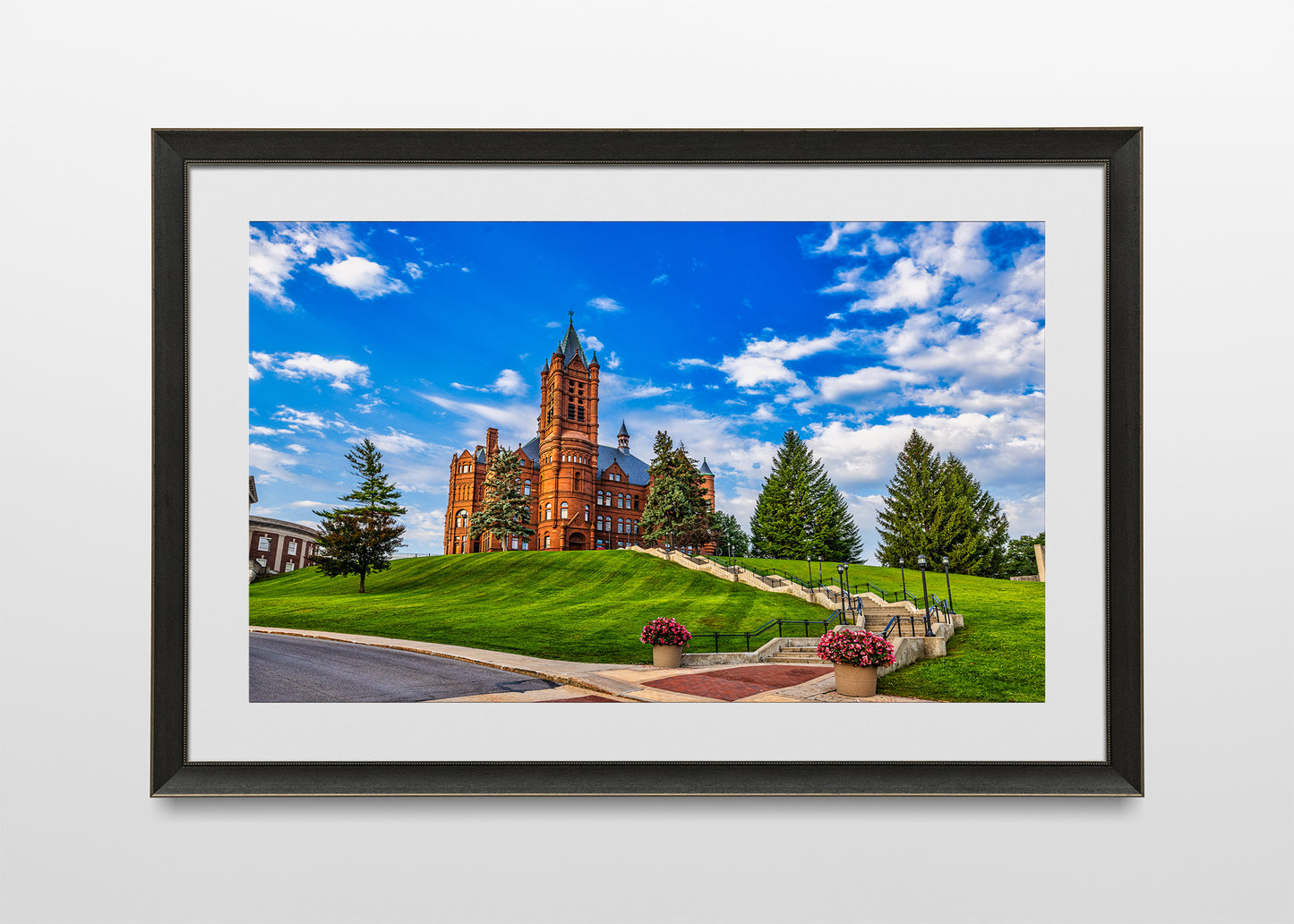 Blue Skies at the Crouse College for Fine Arts