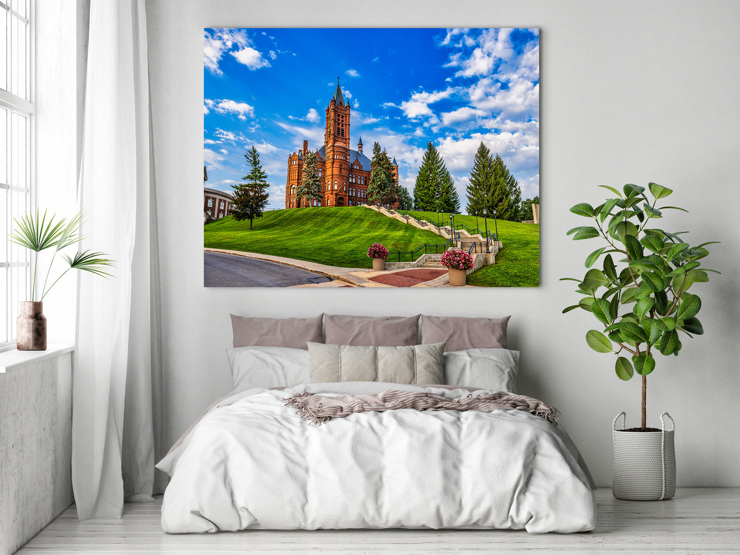 Blue Skies at the Crouse College for Fine Arts