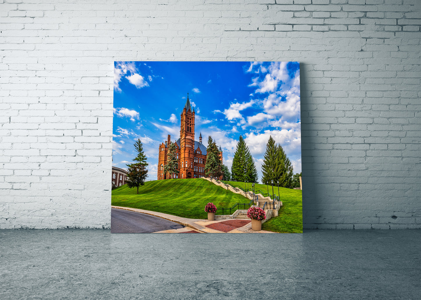 Blue Skies at the Crouse College for Fine Arts