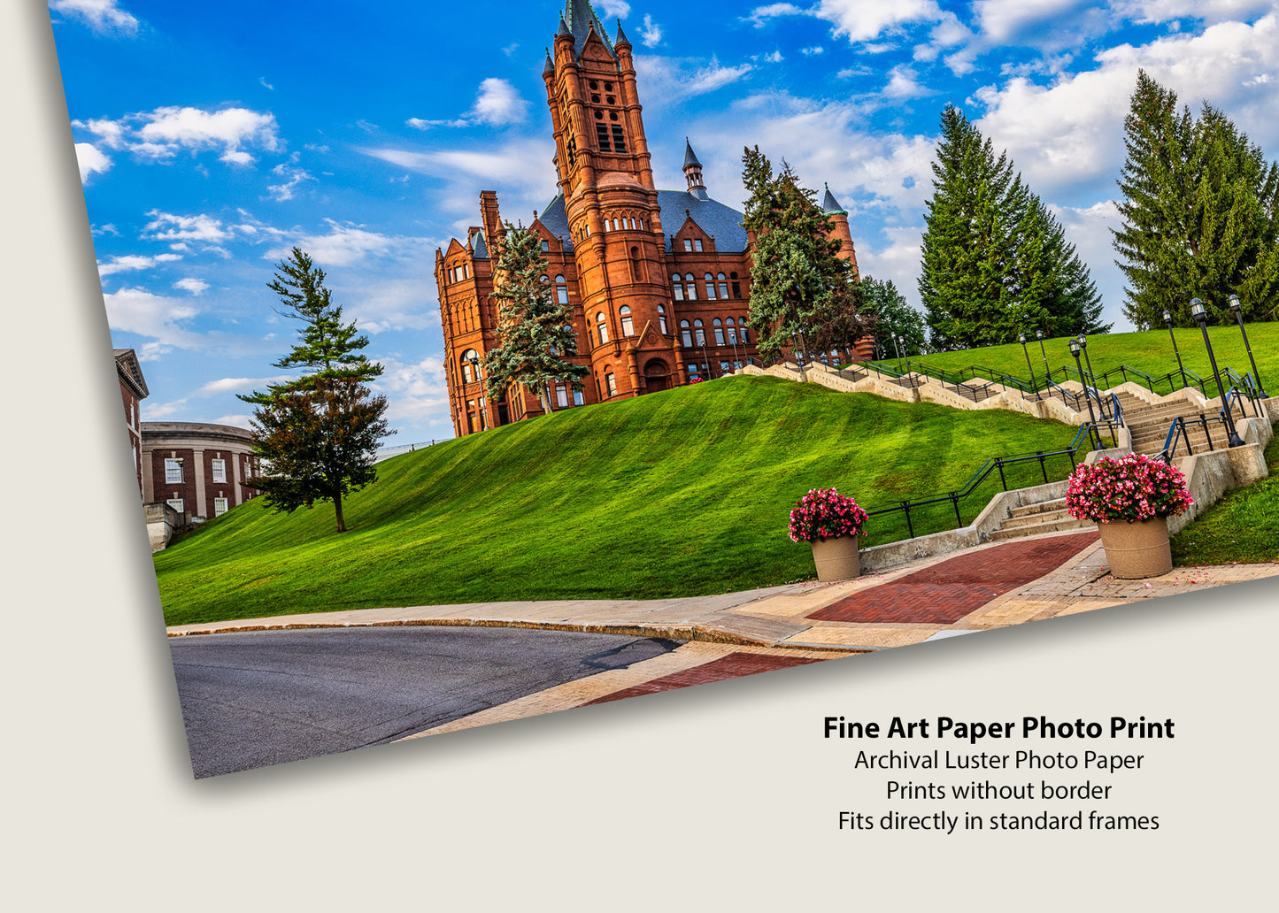 Blue Skies at the Crouse College for Fine Arts