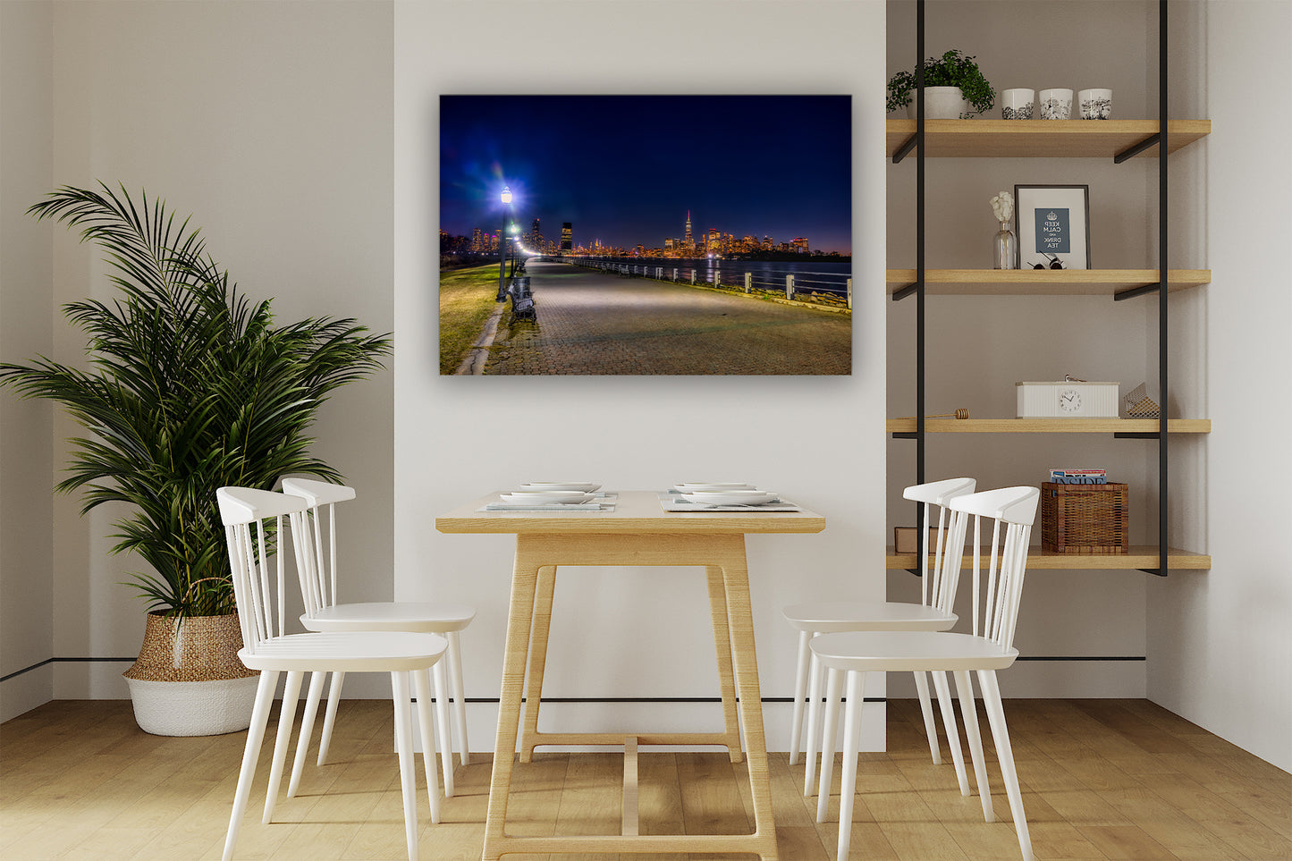 Guided by Lights to New York City