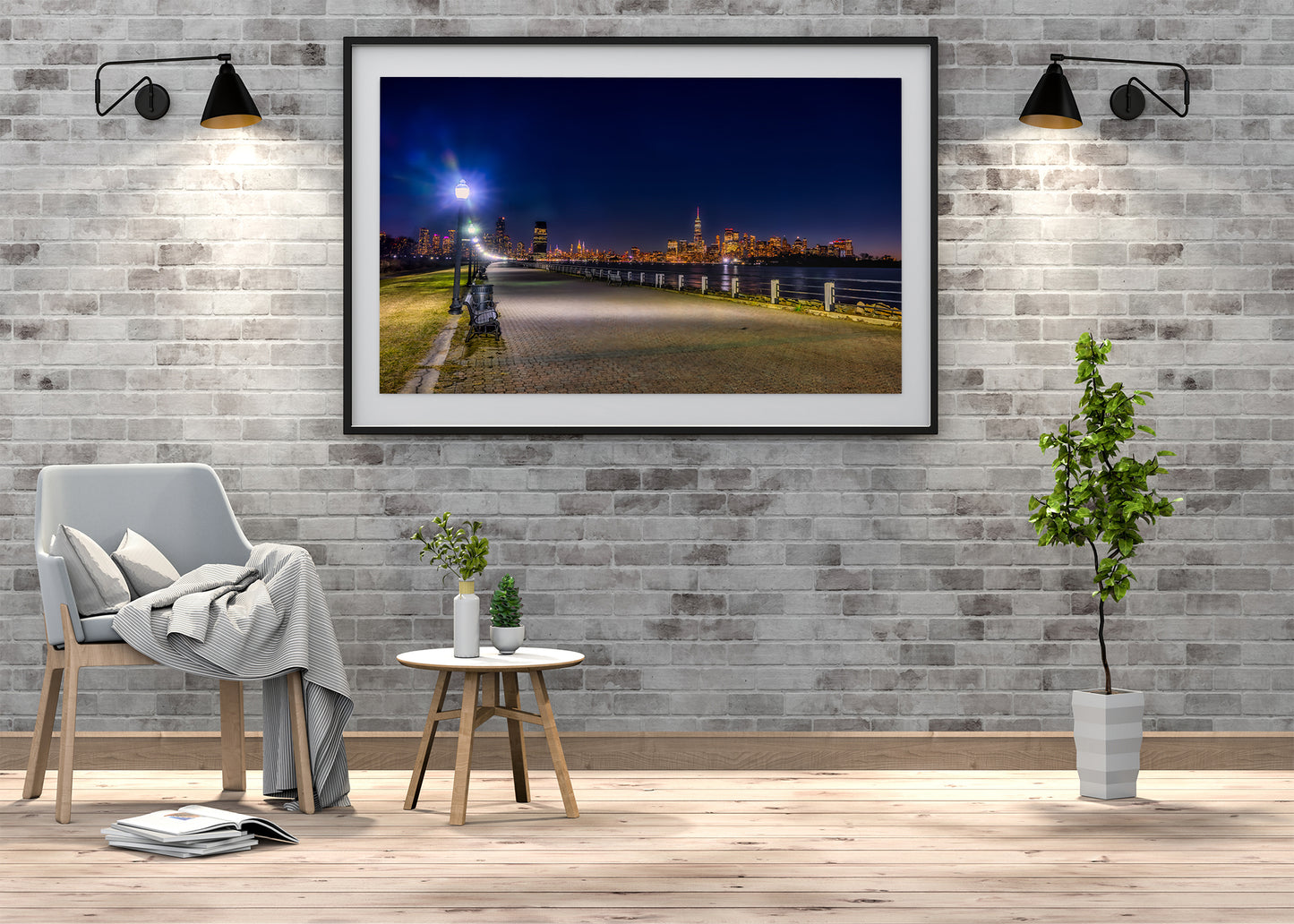 Guided by Lights to New York City