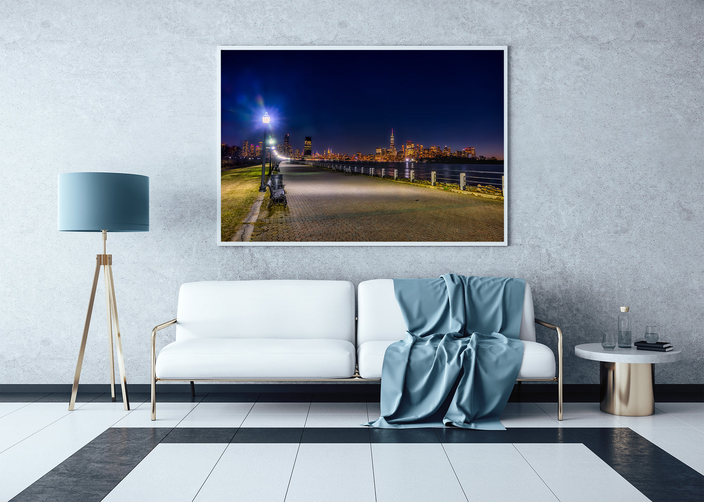 Guided by Lights to New York City