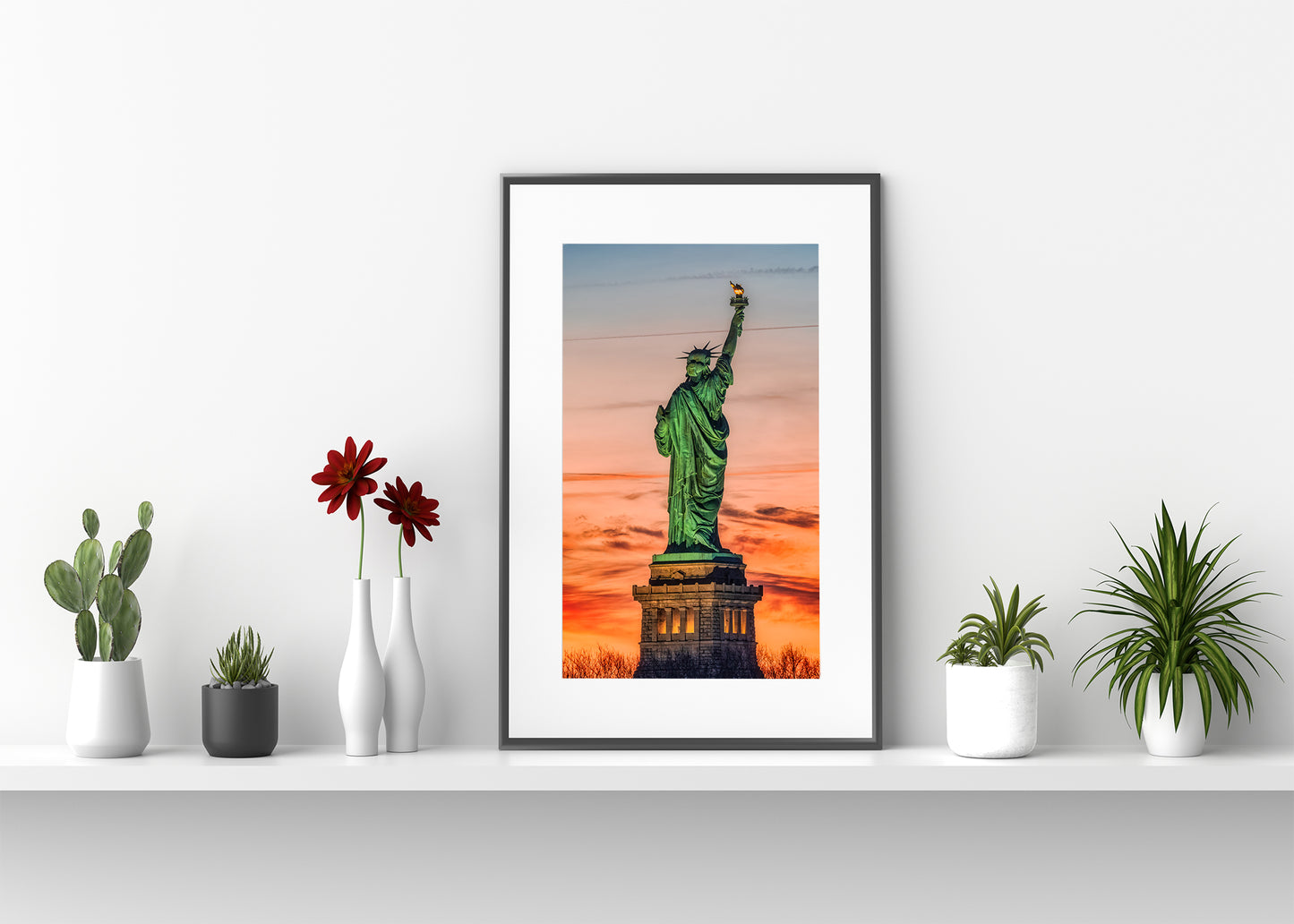 Lady Liberty at First Light