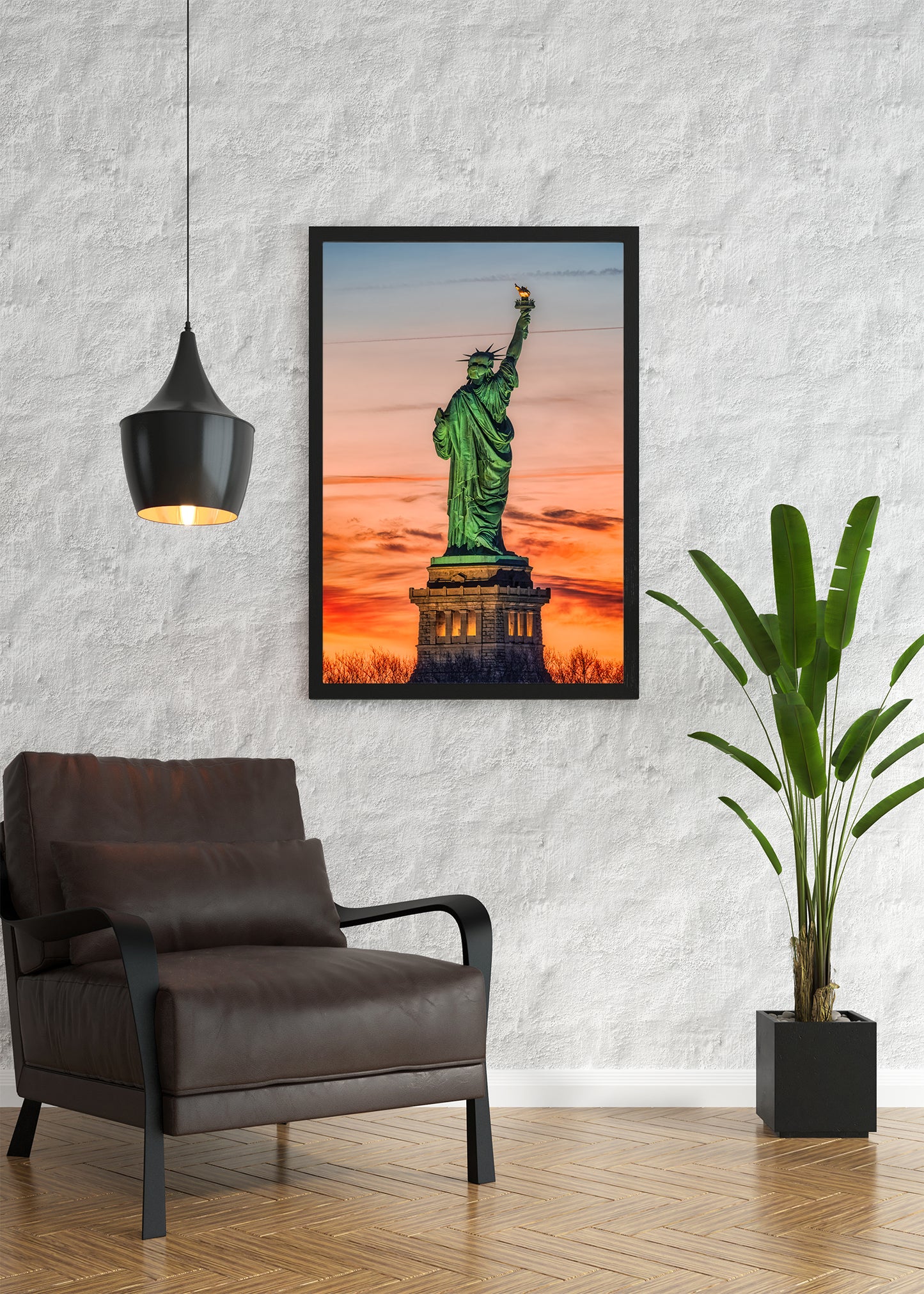 Lady Liberty at First Light