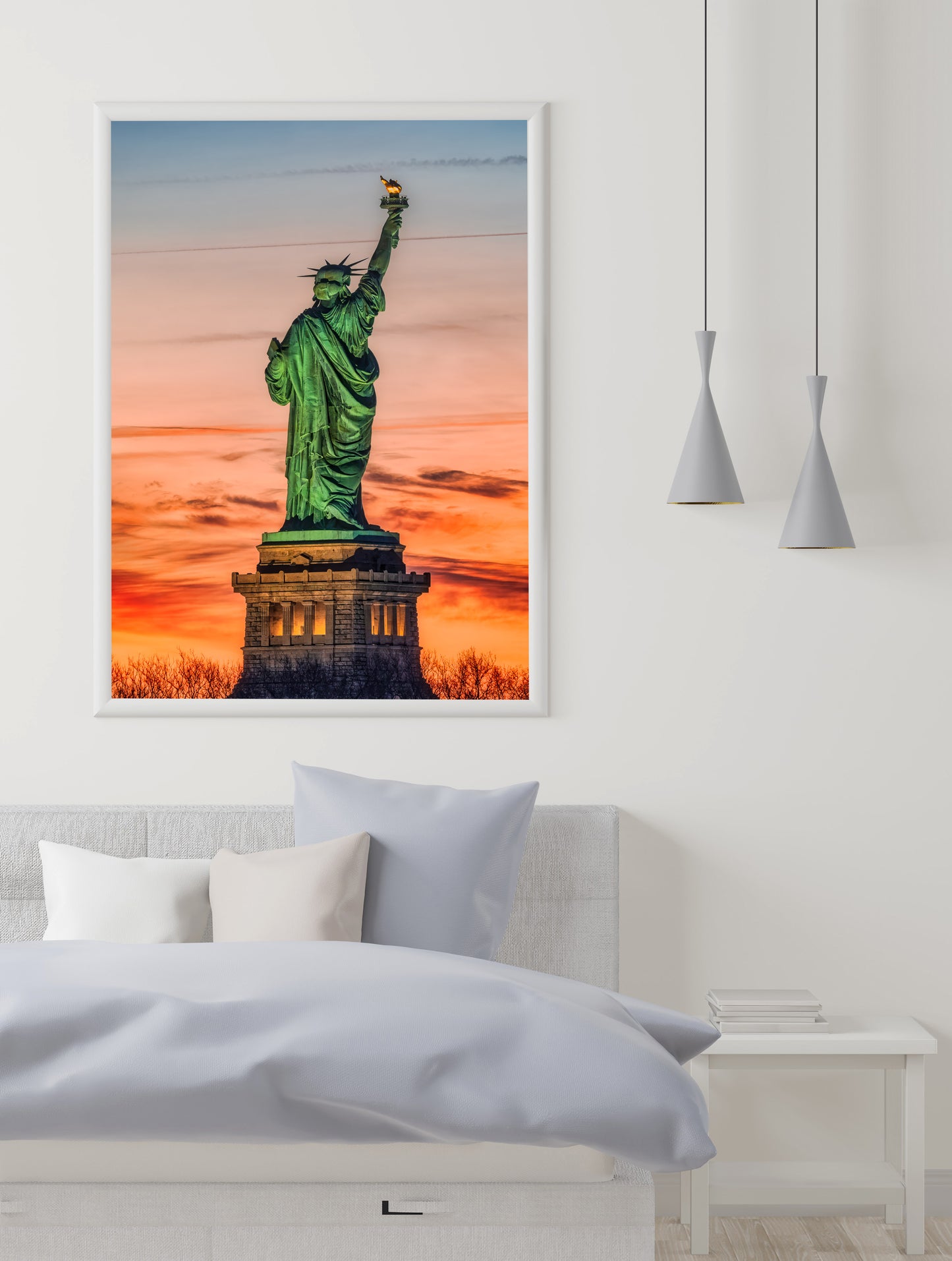 Lady Liberty at First Light