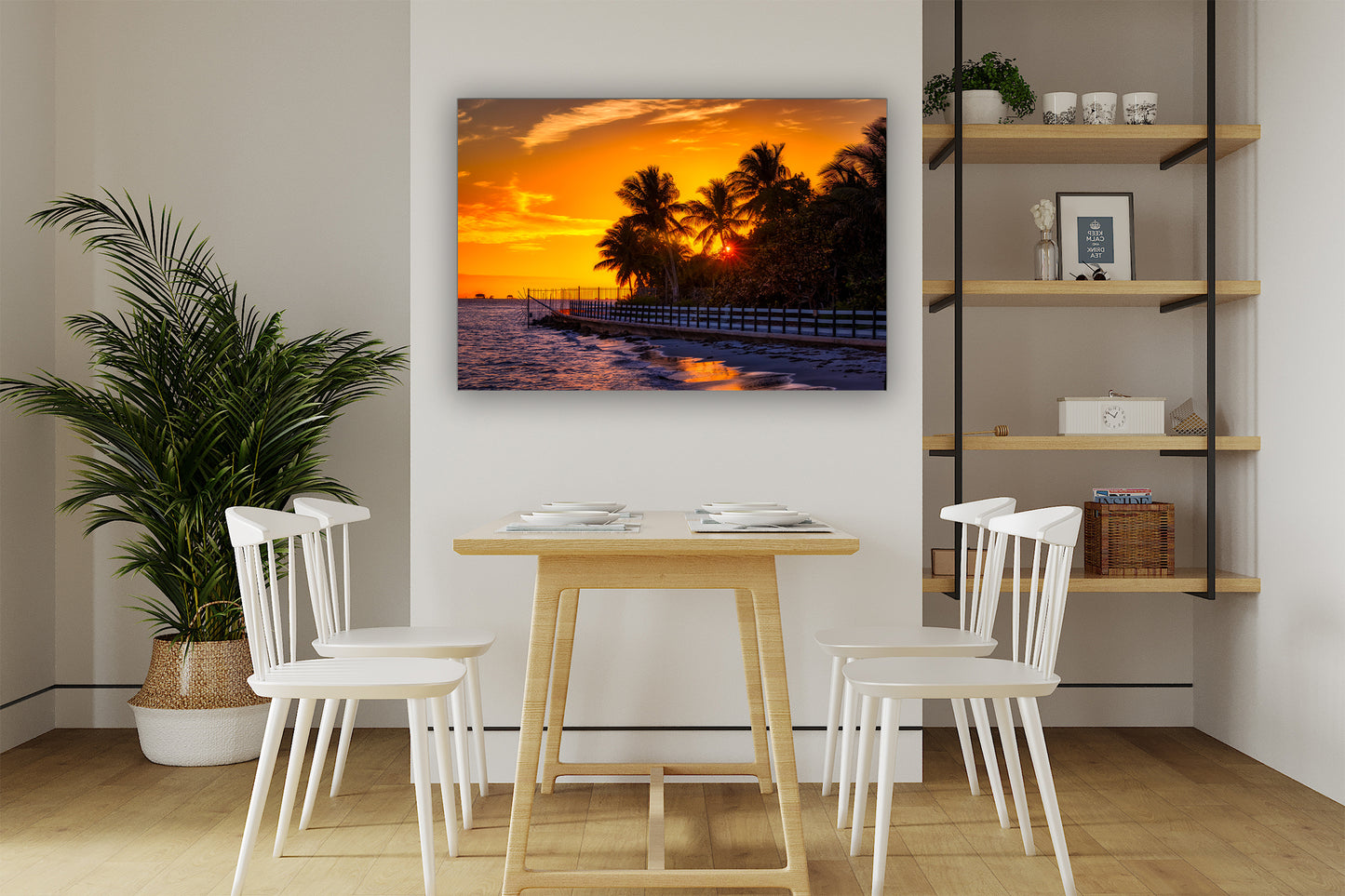 Sunset Silhouettes & Stilted Shores