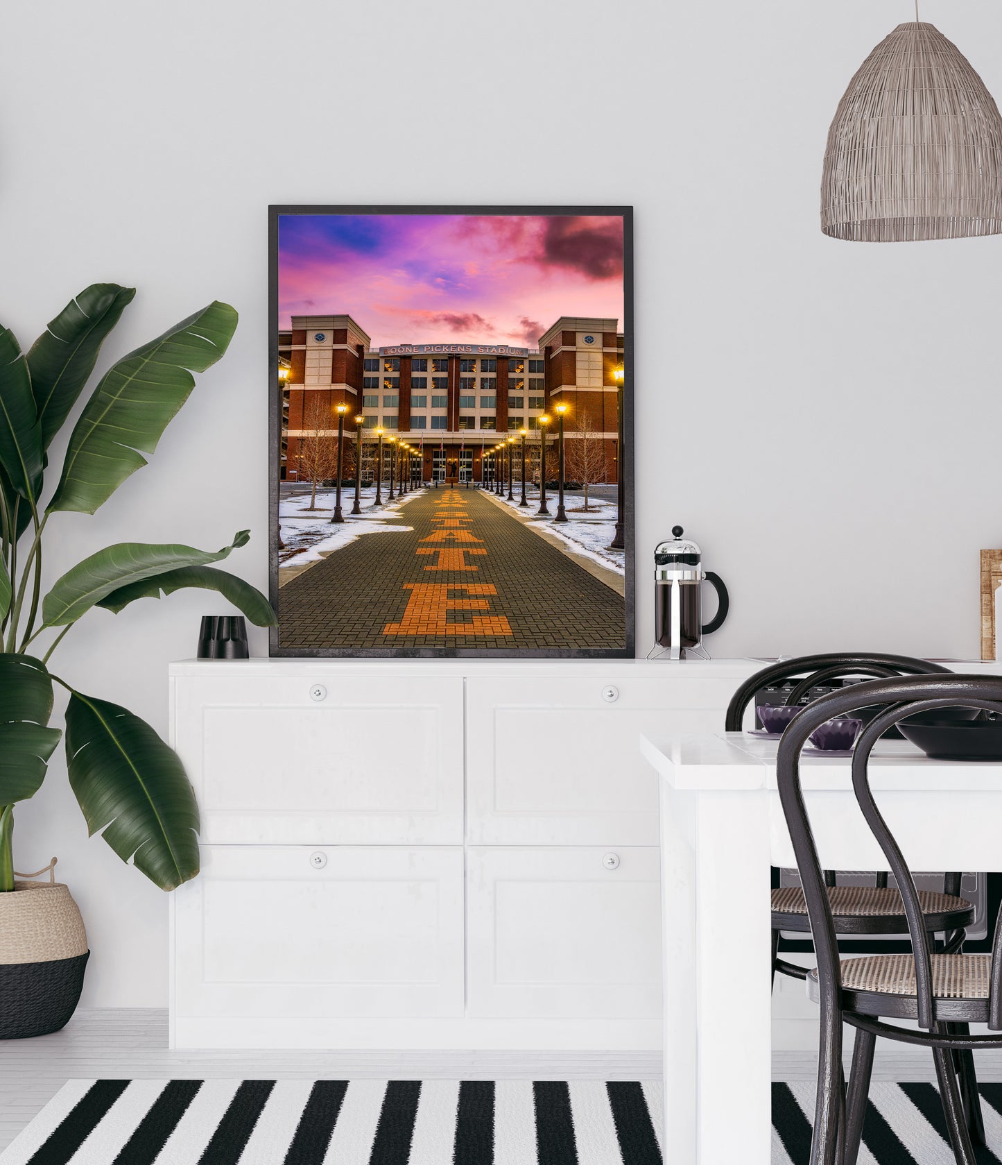 Sunrise at Boone Pickens Stadium