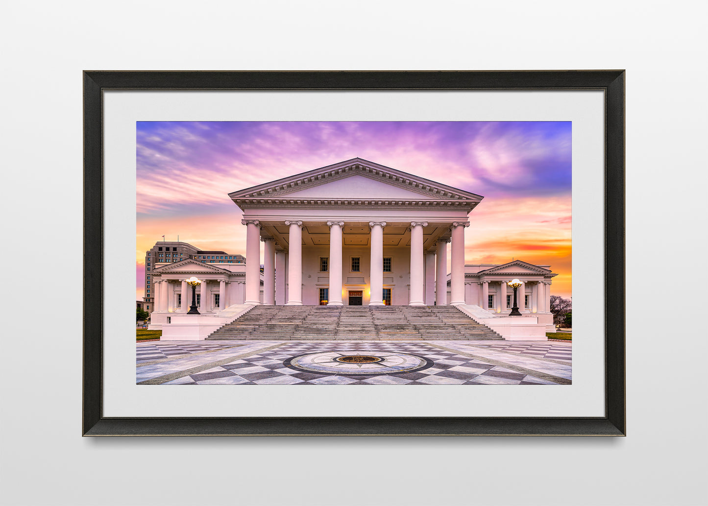 Sunrise at the Virginia State Capitol