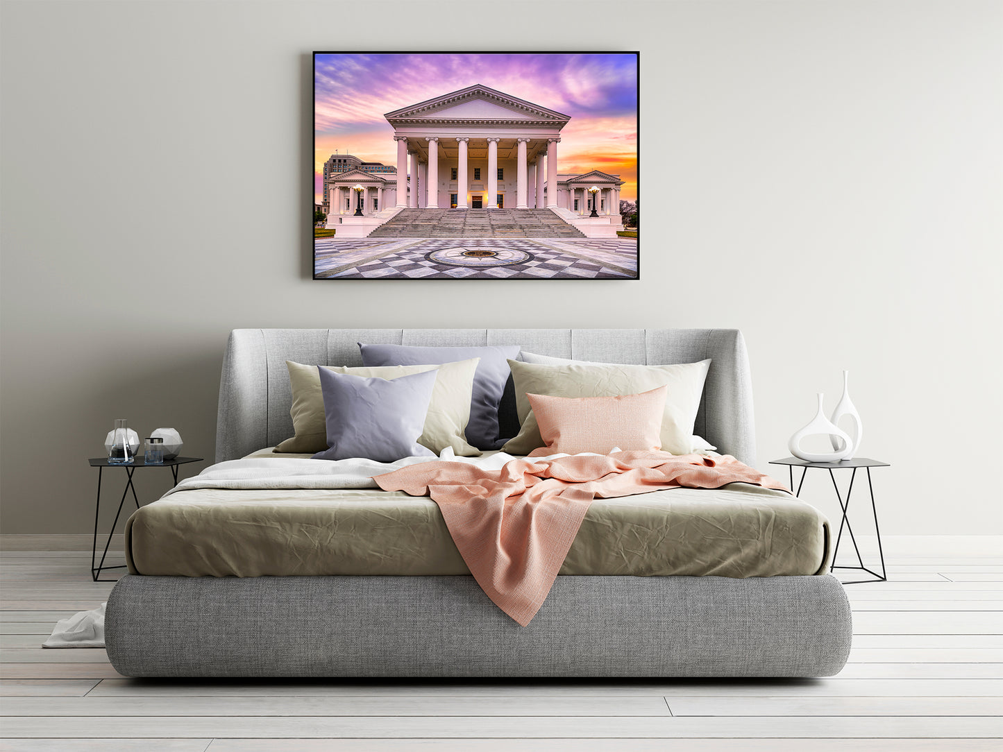 Sunrise at the Virginia State Capitol