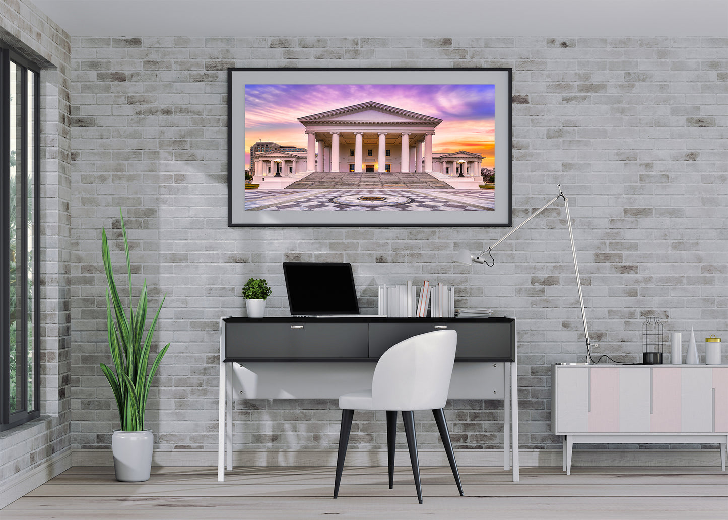 Sunrise at the Virginia State Capitol