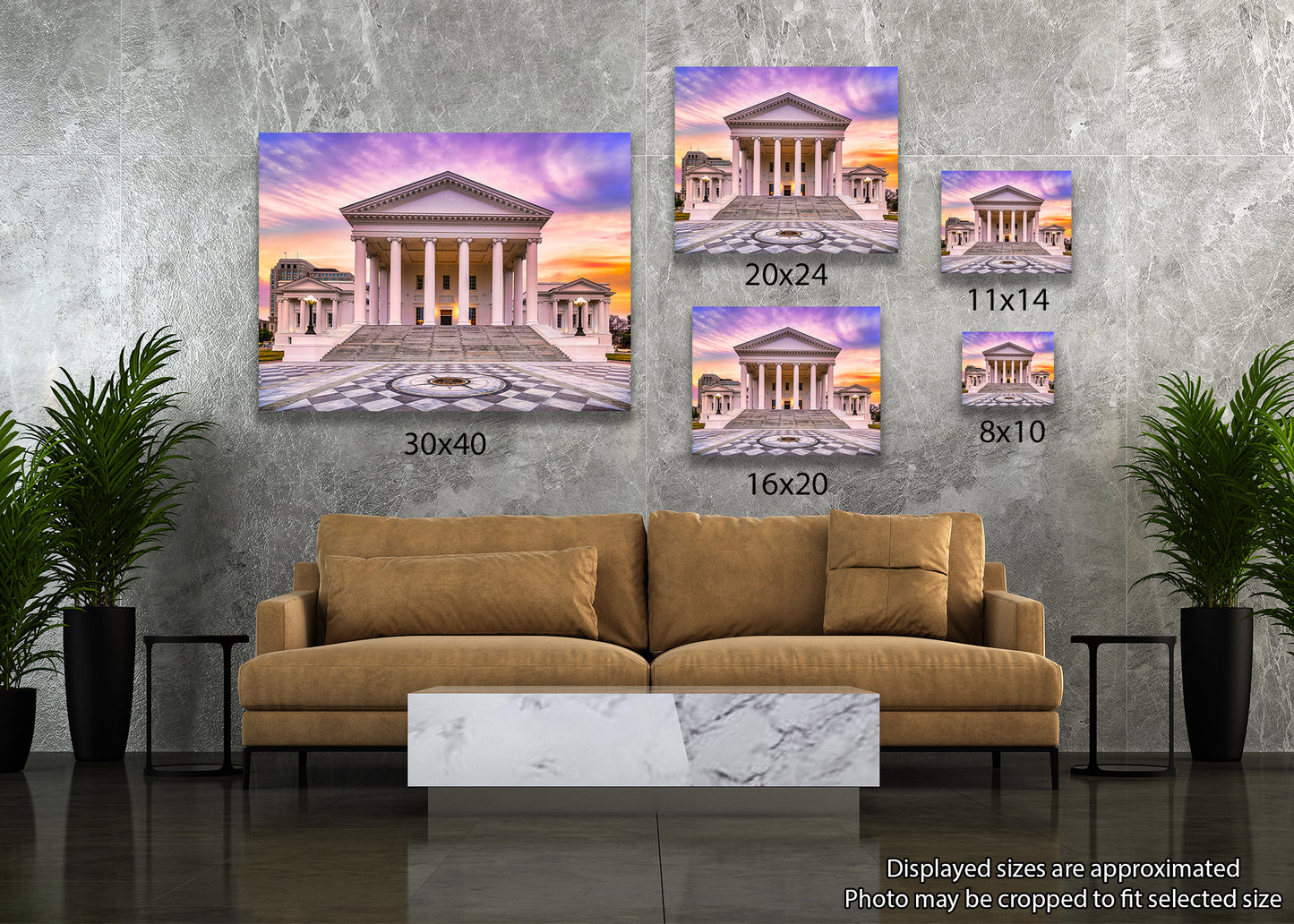 Sunrise at the Virginia State Capitol