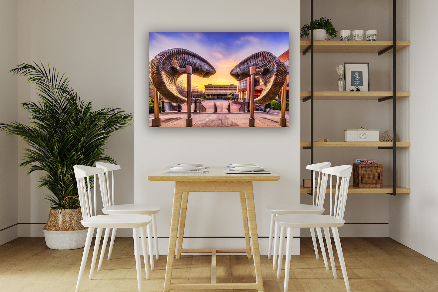 Ramming through to Sunset