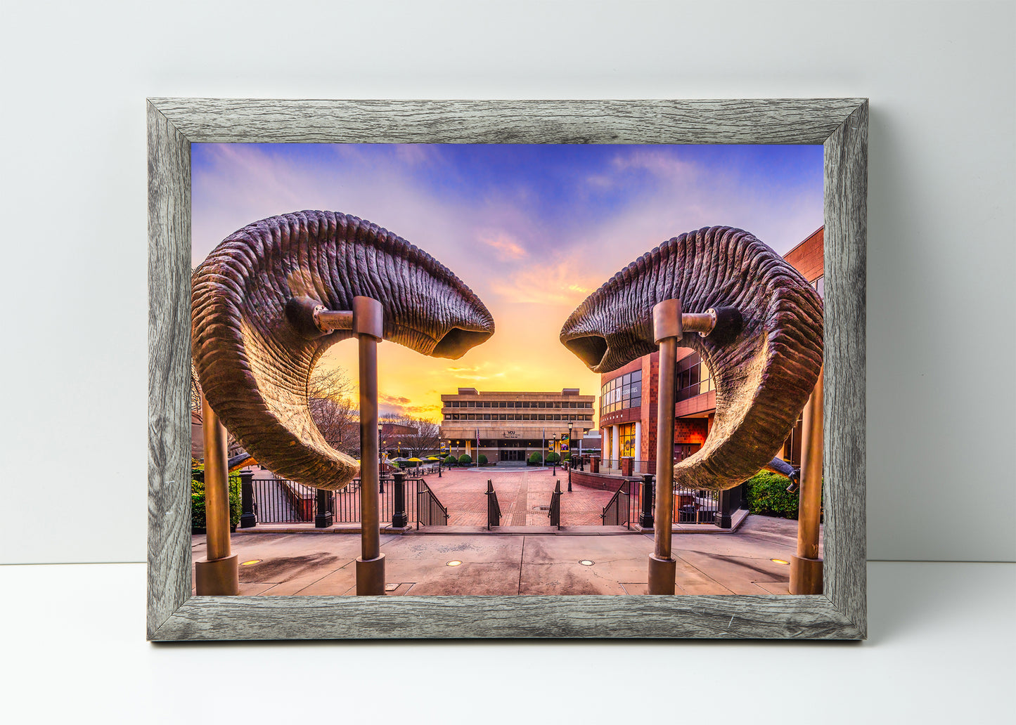 Ramming through to Sunset