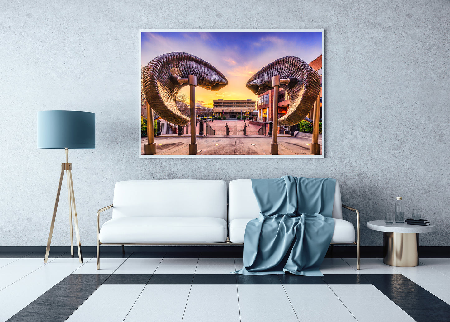 Ramming through to Sunset