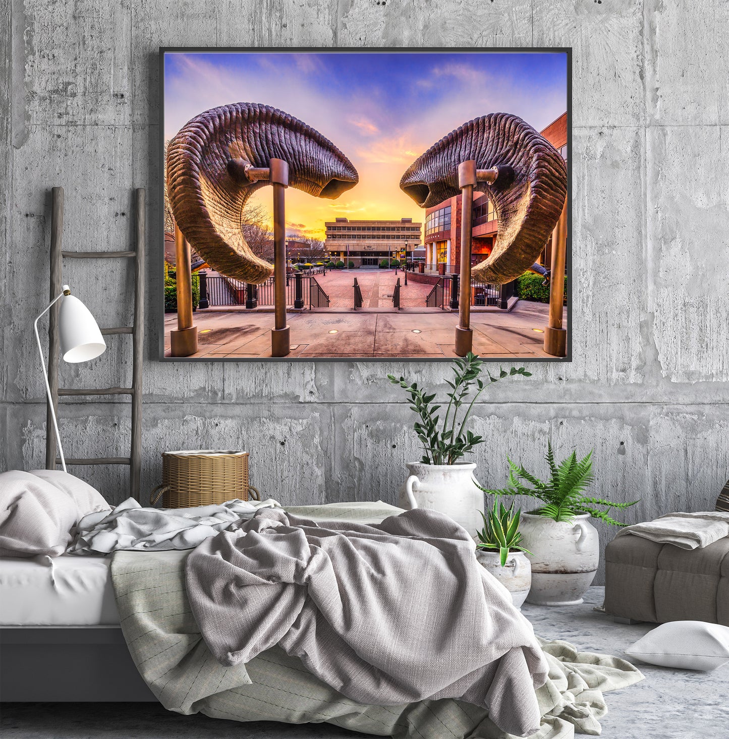 Ramming through to Sunset