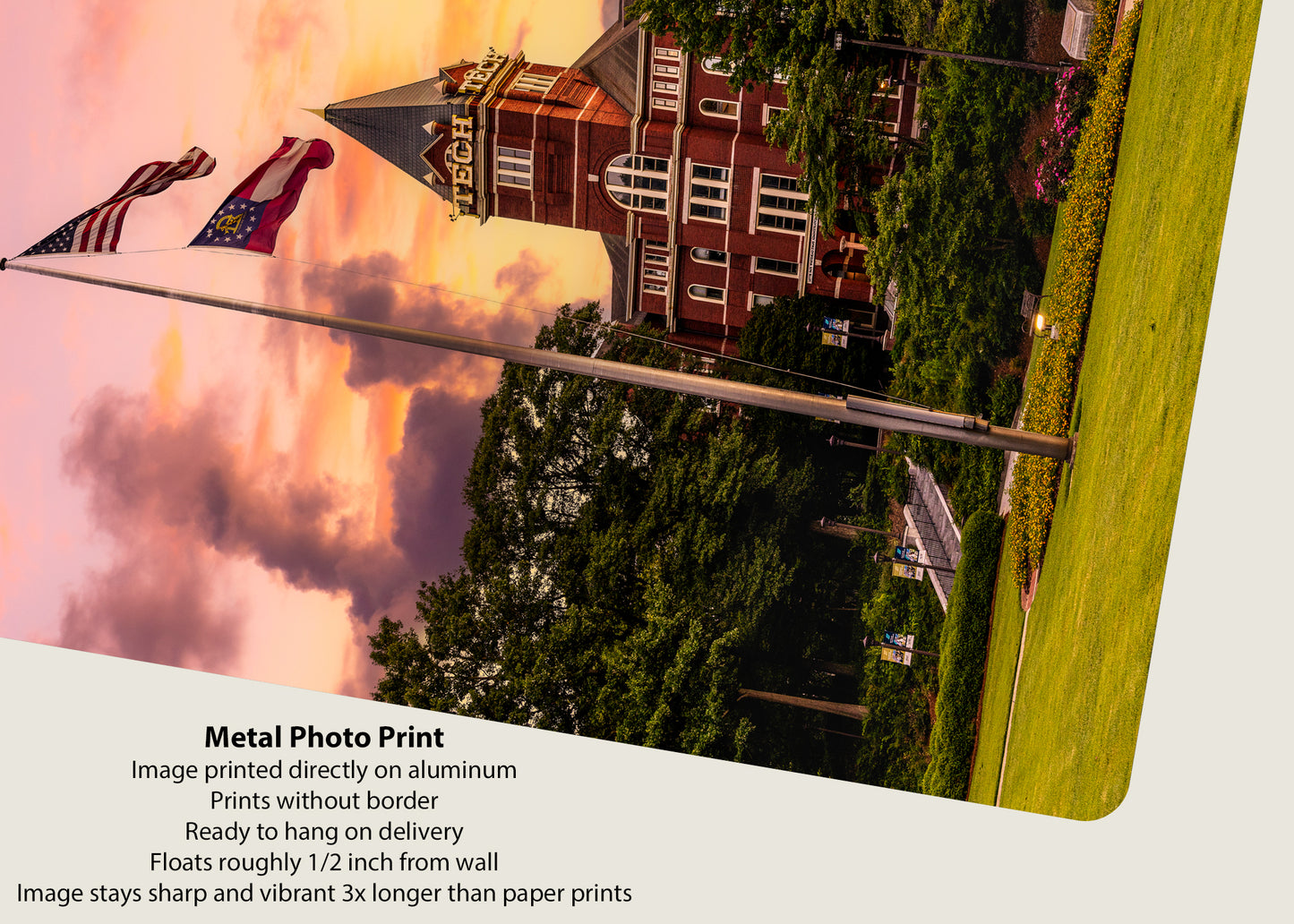 Sunrise at Tech Tower