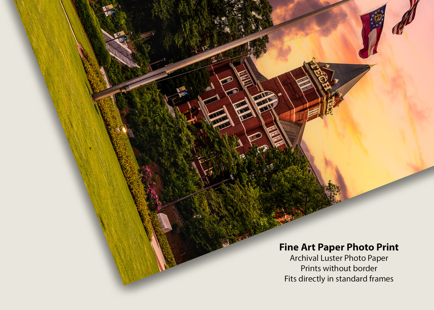 Sunrise at Tech Tower