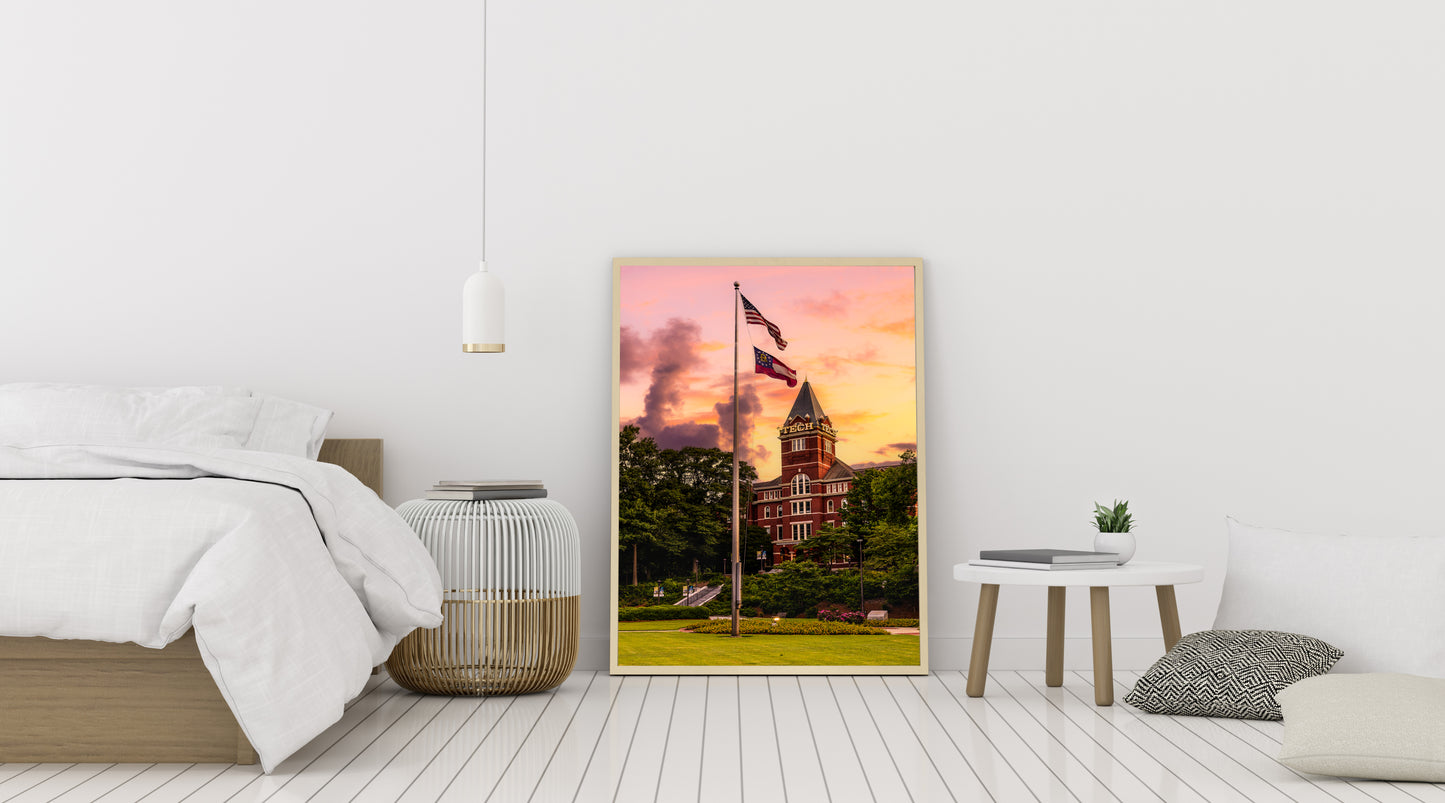 Sunrise at Tech Tower