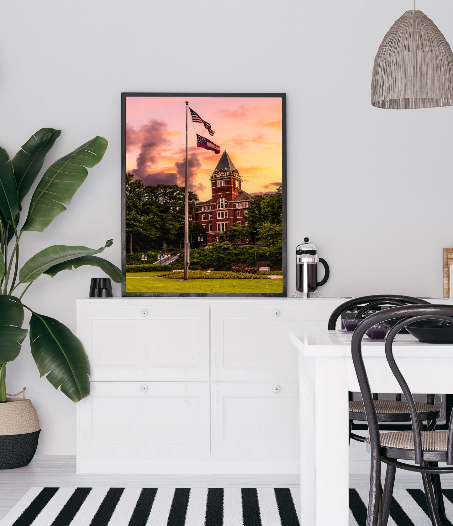 Sunrise at Tech Tower